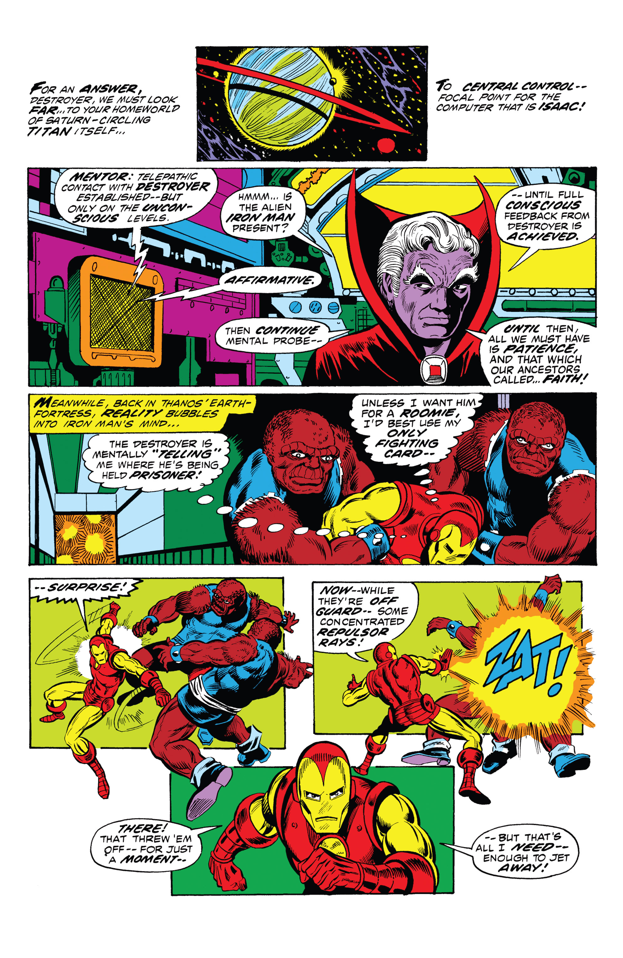 Read online Marvel-Verse: Thanos comic -  Issue # TPB - 16