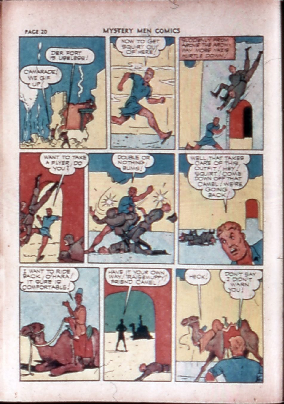 Read online Mystery Men Comics comic -  Issue #28 - 22