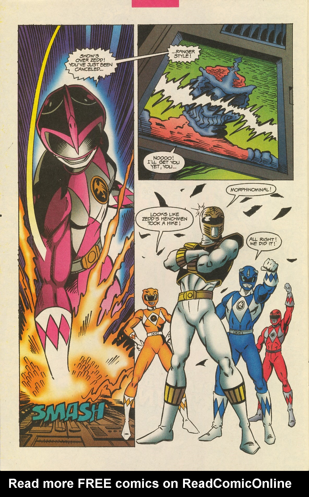 Read online Saban's Mighty Morphin' Power Rangers comic -  Issue #7 - 29