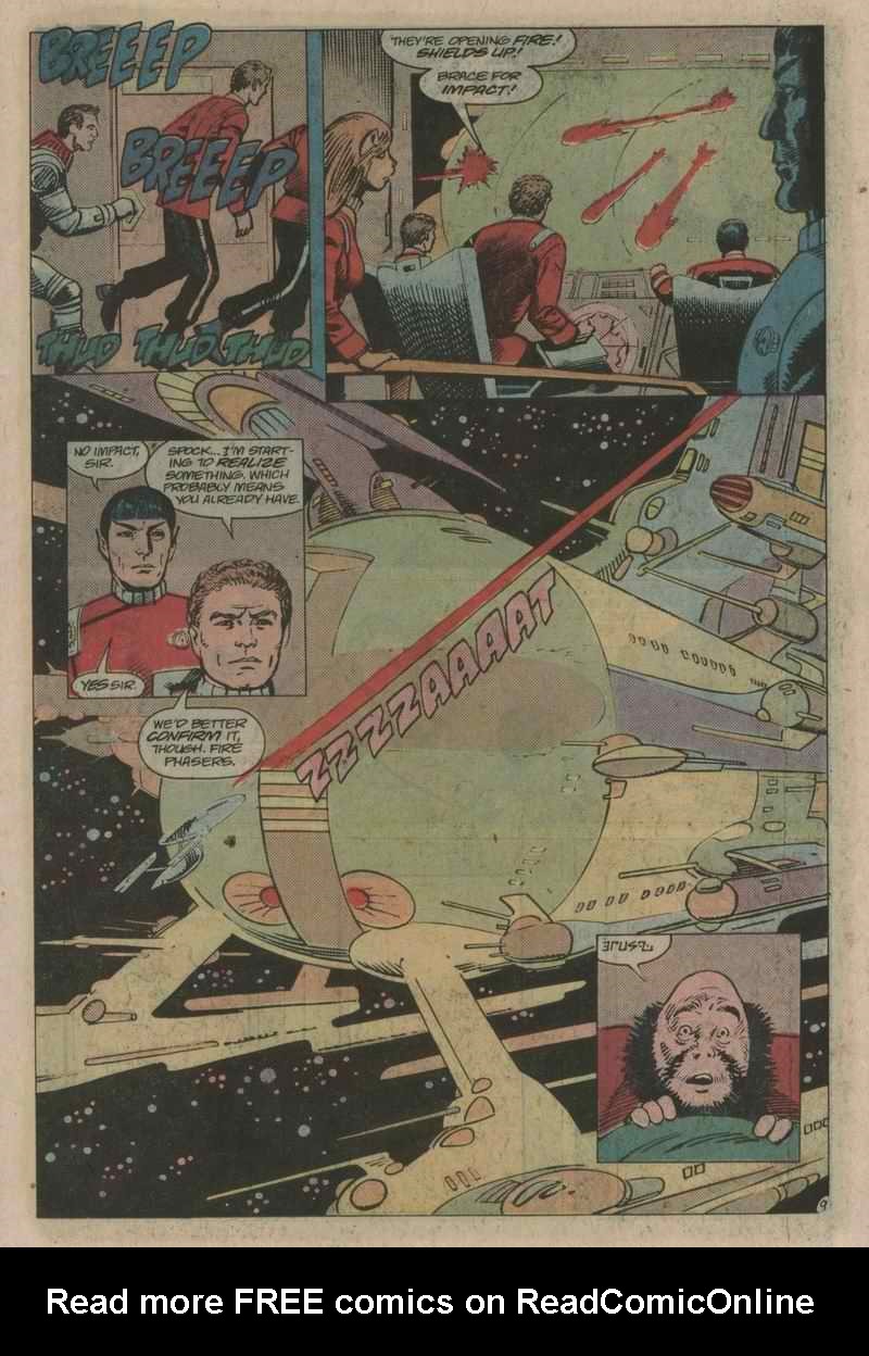 Read online Star Trek (1984) comic -  Issue #51 - 10