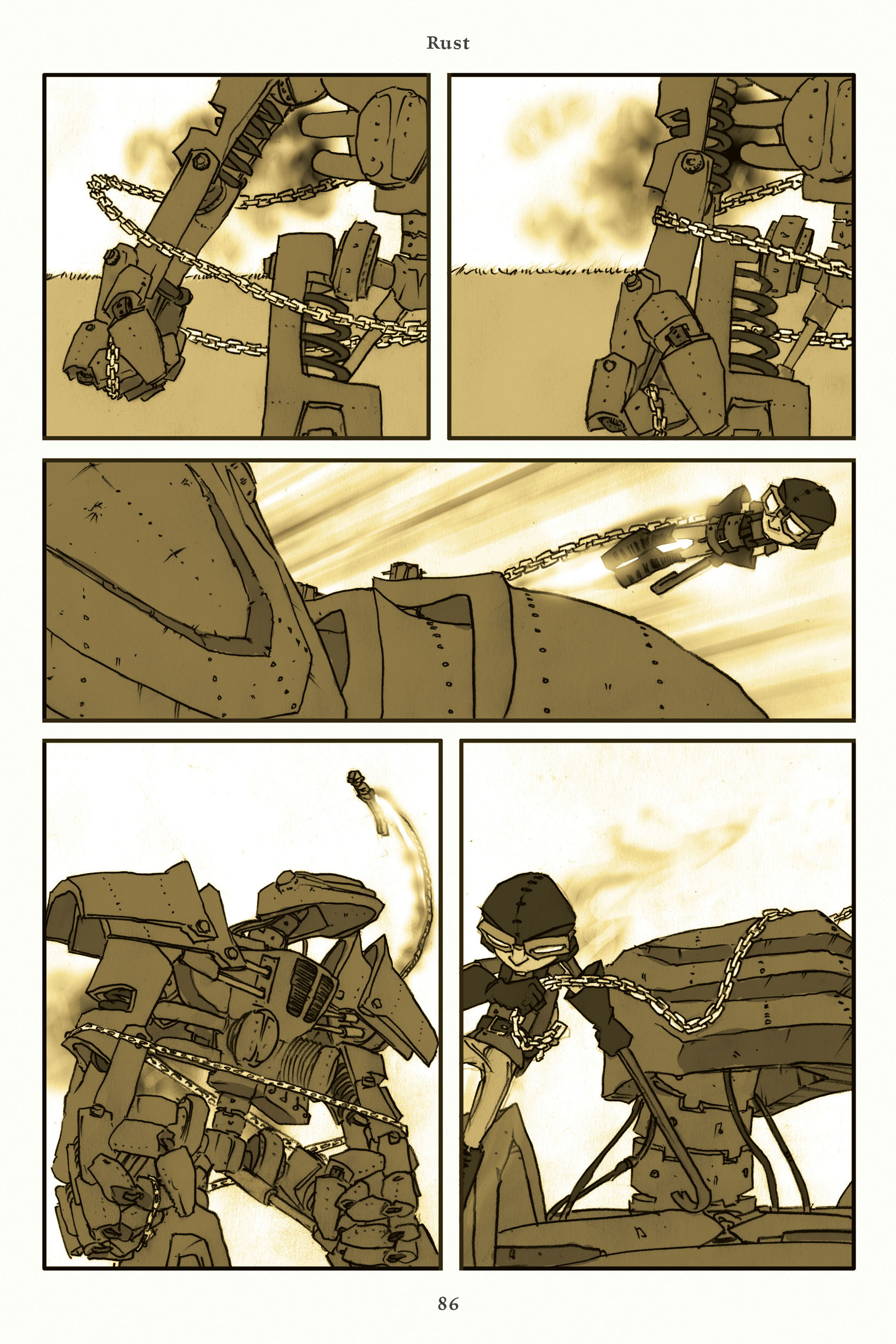 Read online Rust comic -  Issue # TPB 1 - 96