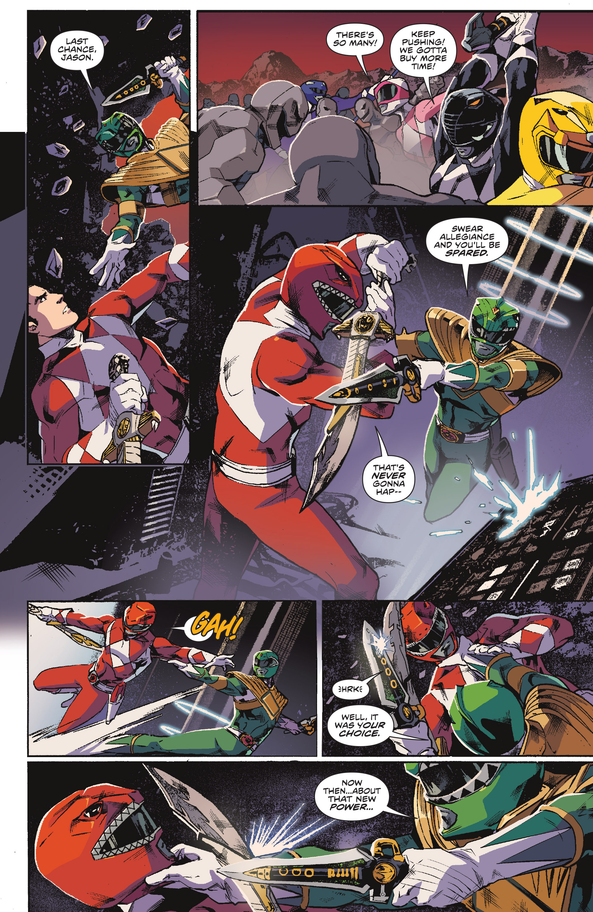 Read online Mighty Morphin Power Rangers comic -  Issue #12 - 18