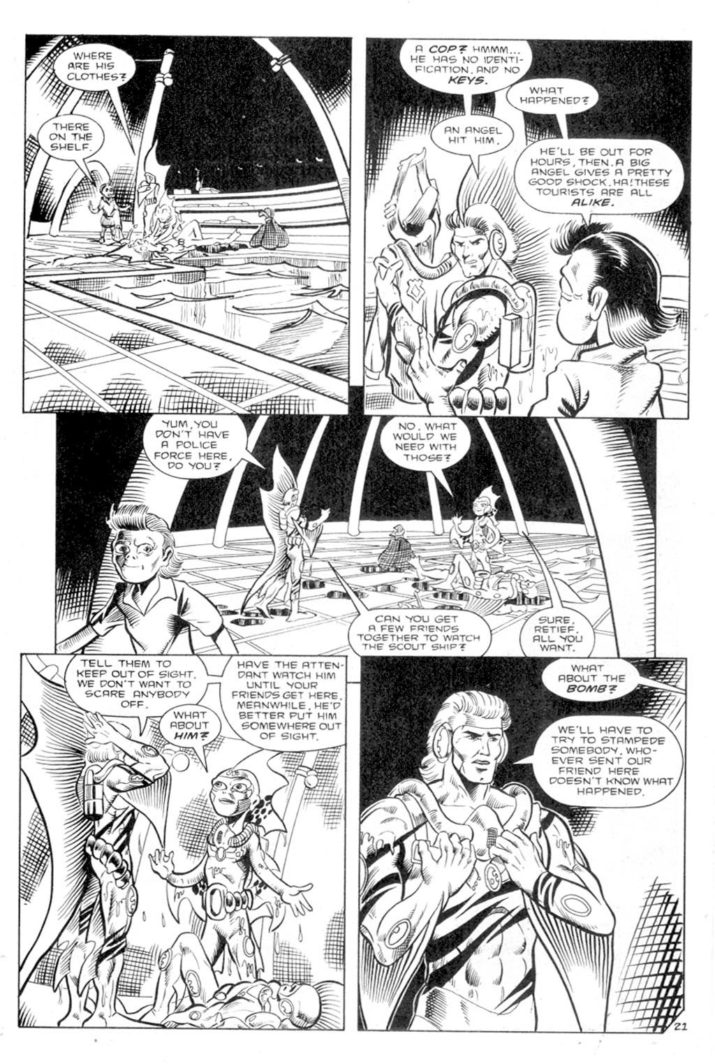 Read online Retief (1991) comic -  Issue #5 - 23