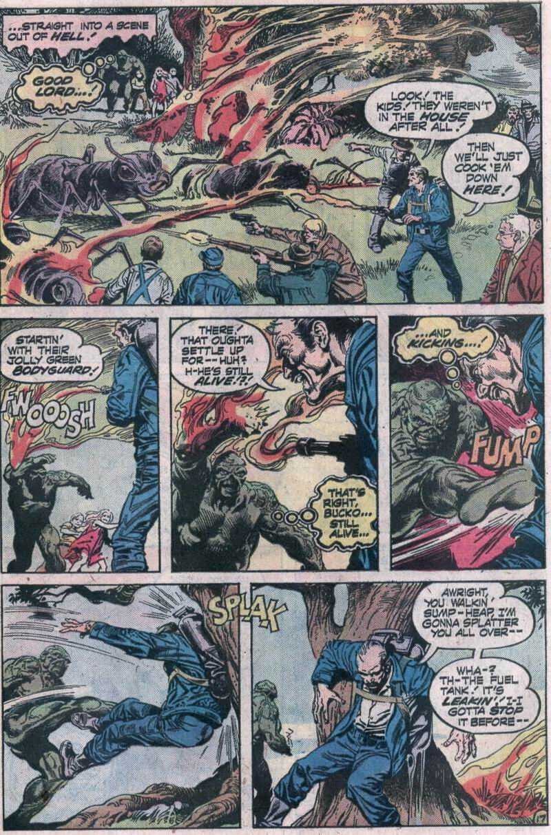 Read online Swamp Thing (1972) comic -  Issue #14 - 18