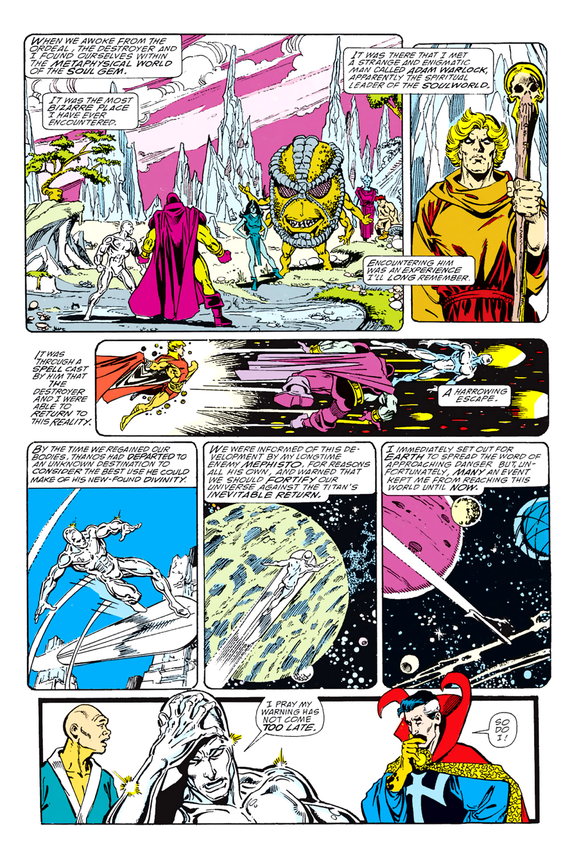 Read online Infinity Gauntlet (1991) comic -  Issue #1 - 15