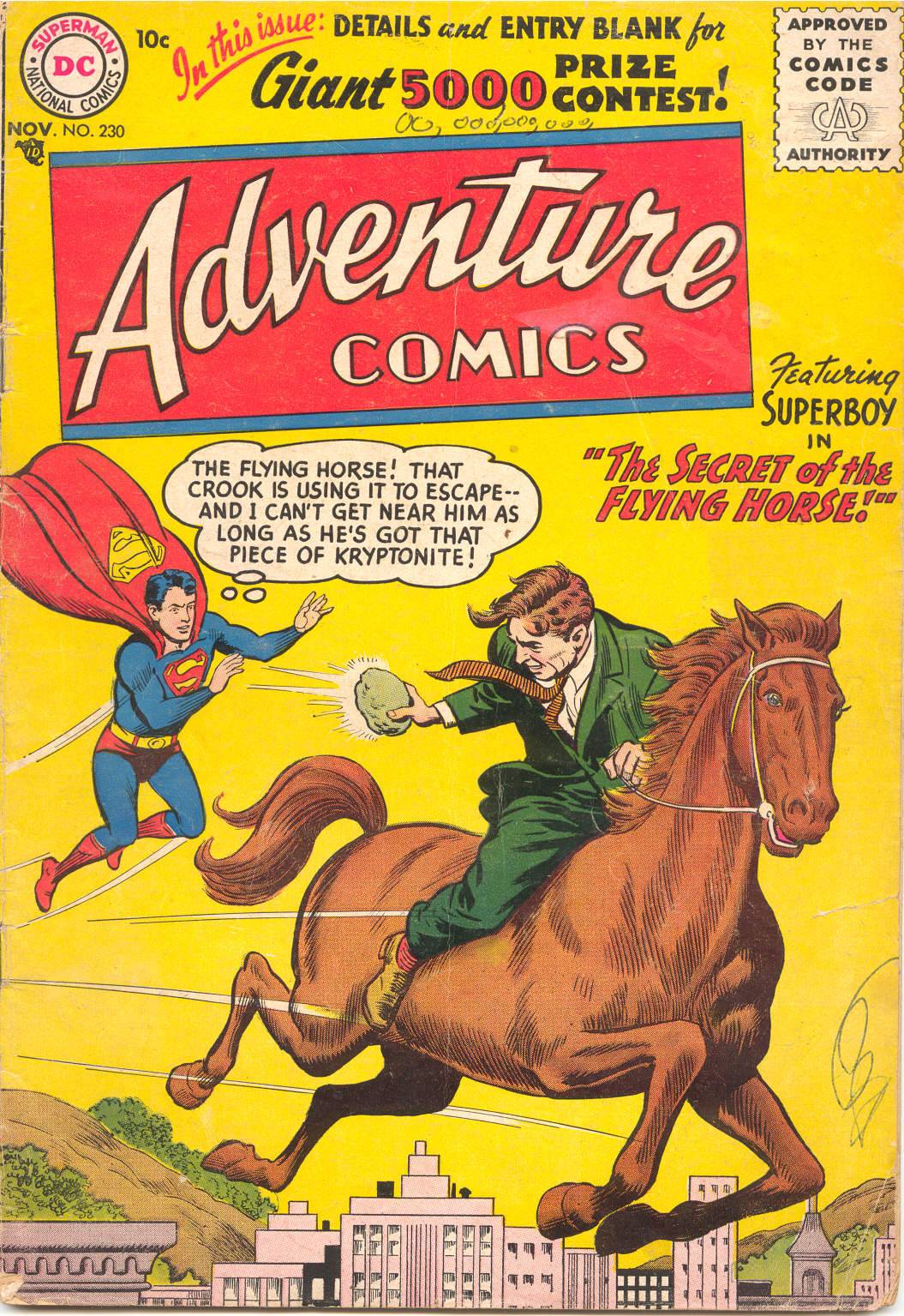 Read online Adventure Comics (1938) comic -  Issue #230 - 1