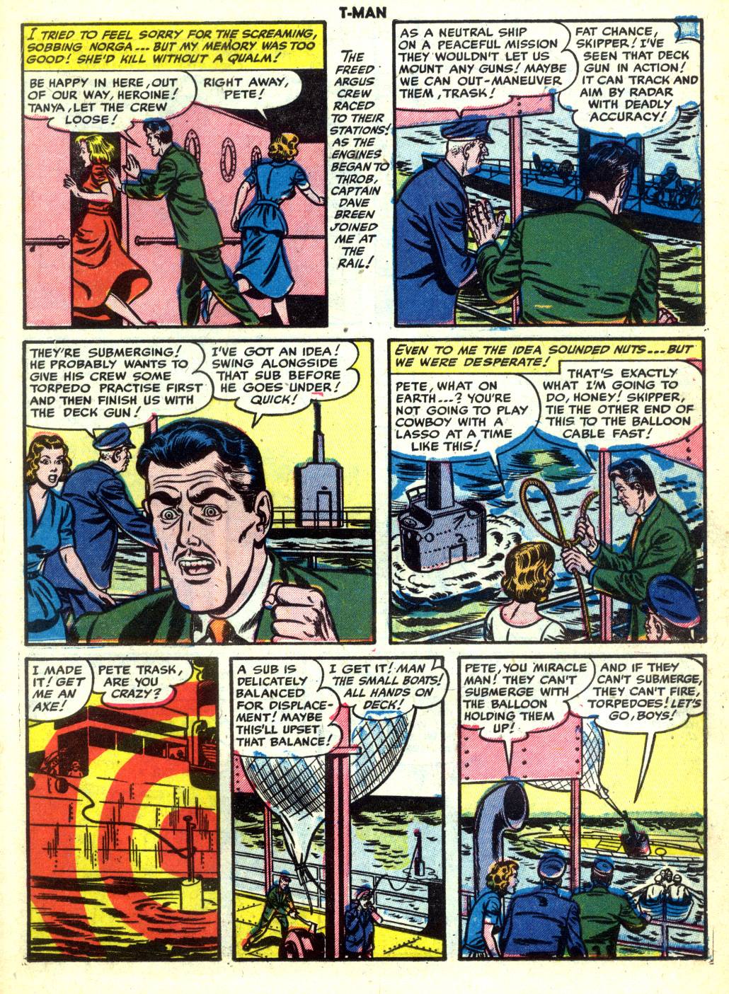 Read online T-Man: World Wide Trouble Shooter comic -  Issue #11 - 11