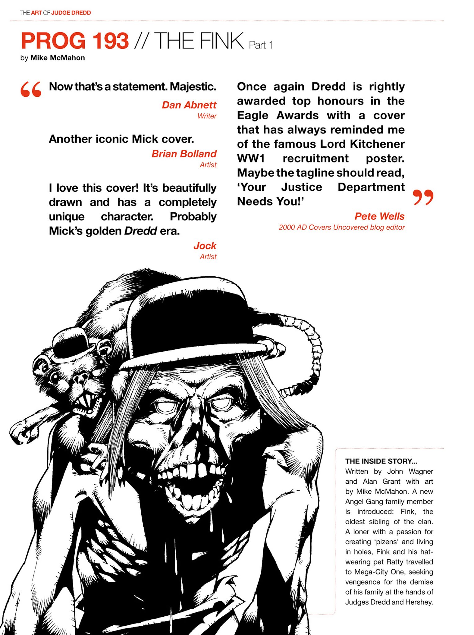 Read online The Art of Judge Dredd: Featuring 35 Years of Zarjaz Covers comic -  Issue # TPB (Part 1) - 48
