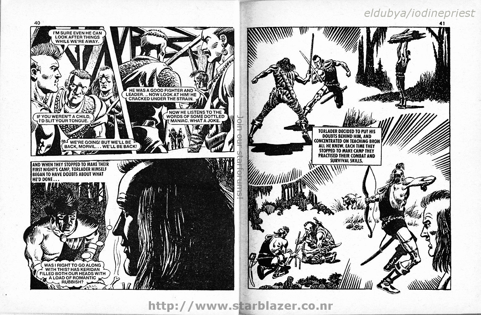 Read online Starblazer comic -  Issue #182 - 22