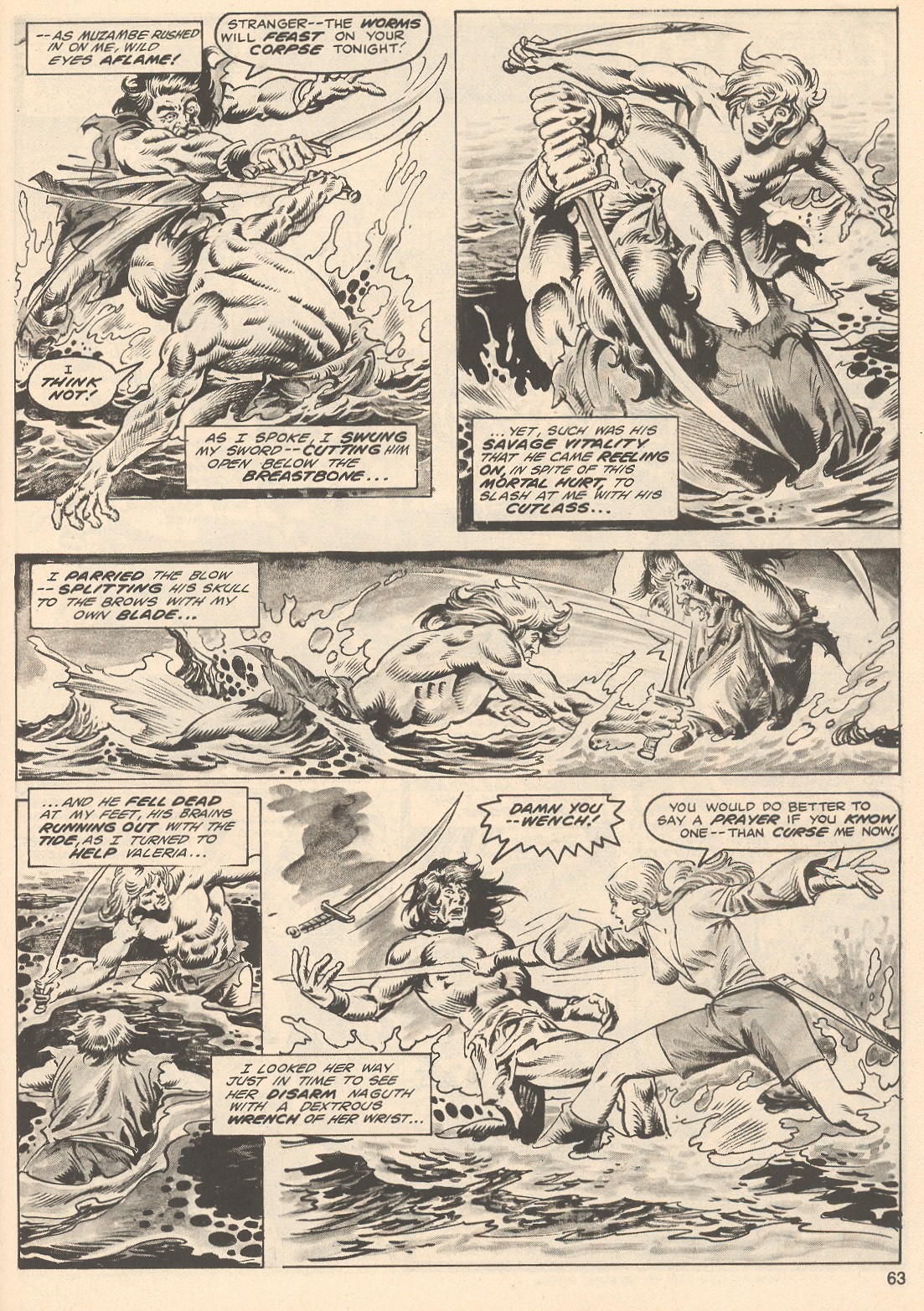 Read online The Savage Sword Of Conan comic -  Issue #76 - 63