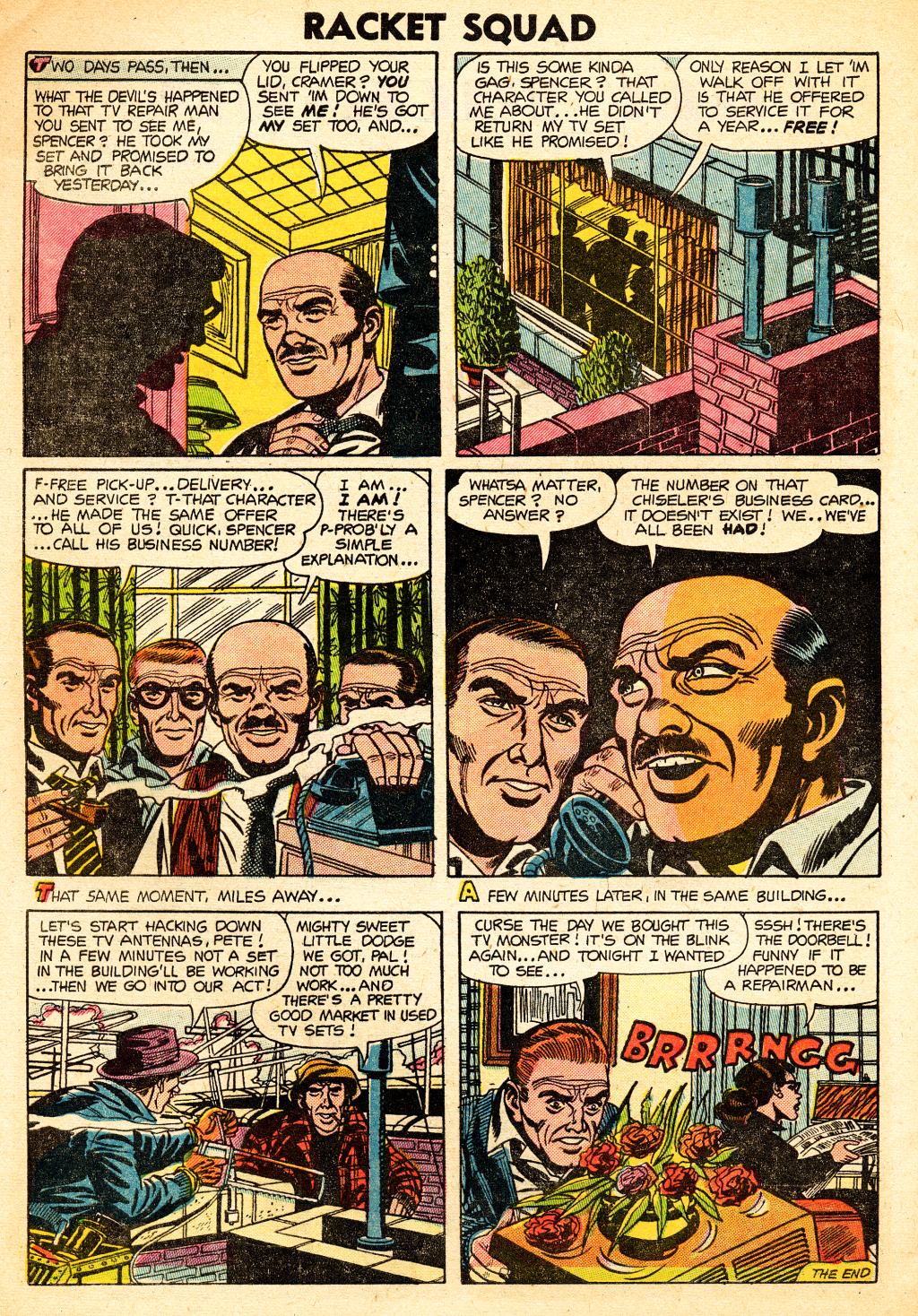 Read online Racket Squad in Action comic -  Issue #13 - 32