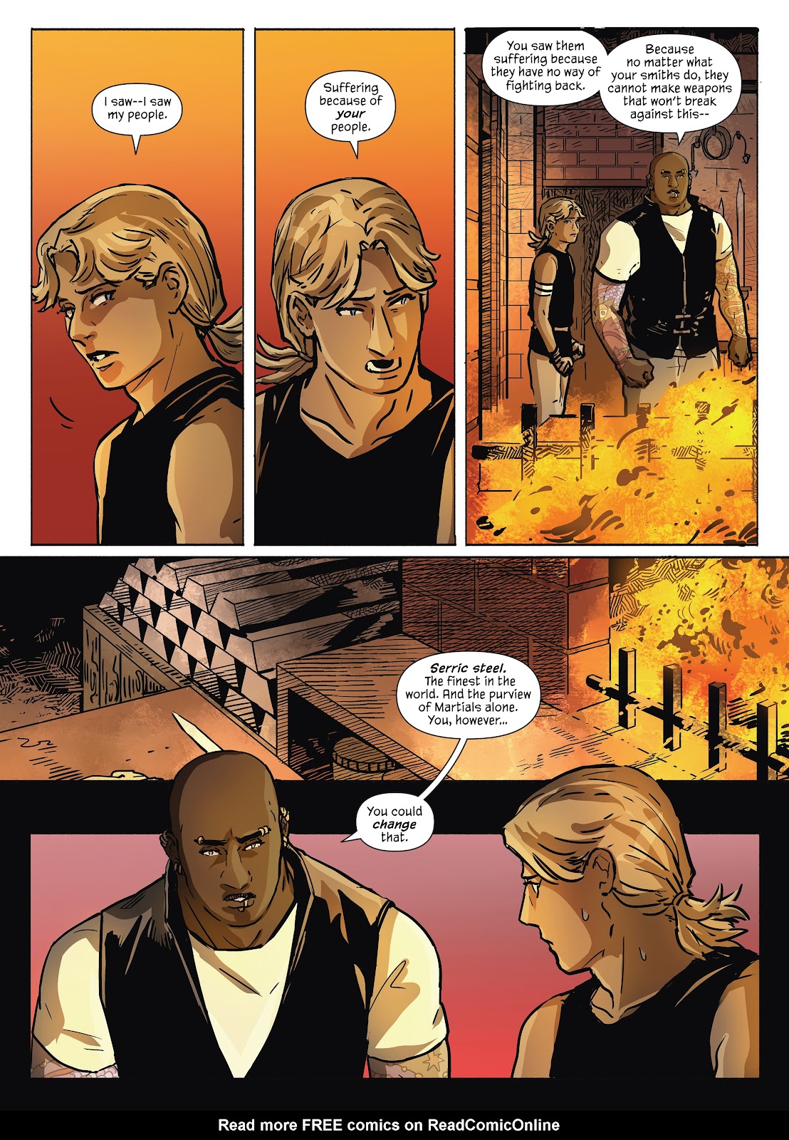 A Spark Within the Forge: An Ember in the Ashes Graphic Novel issue TPB - Page 110
