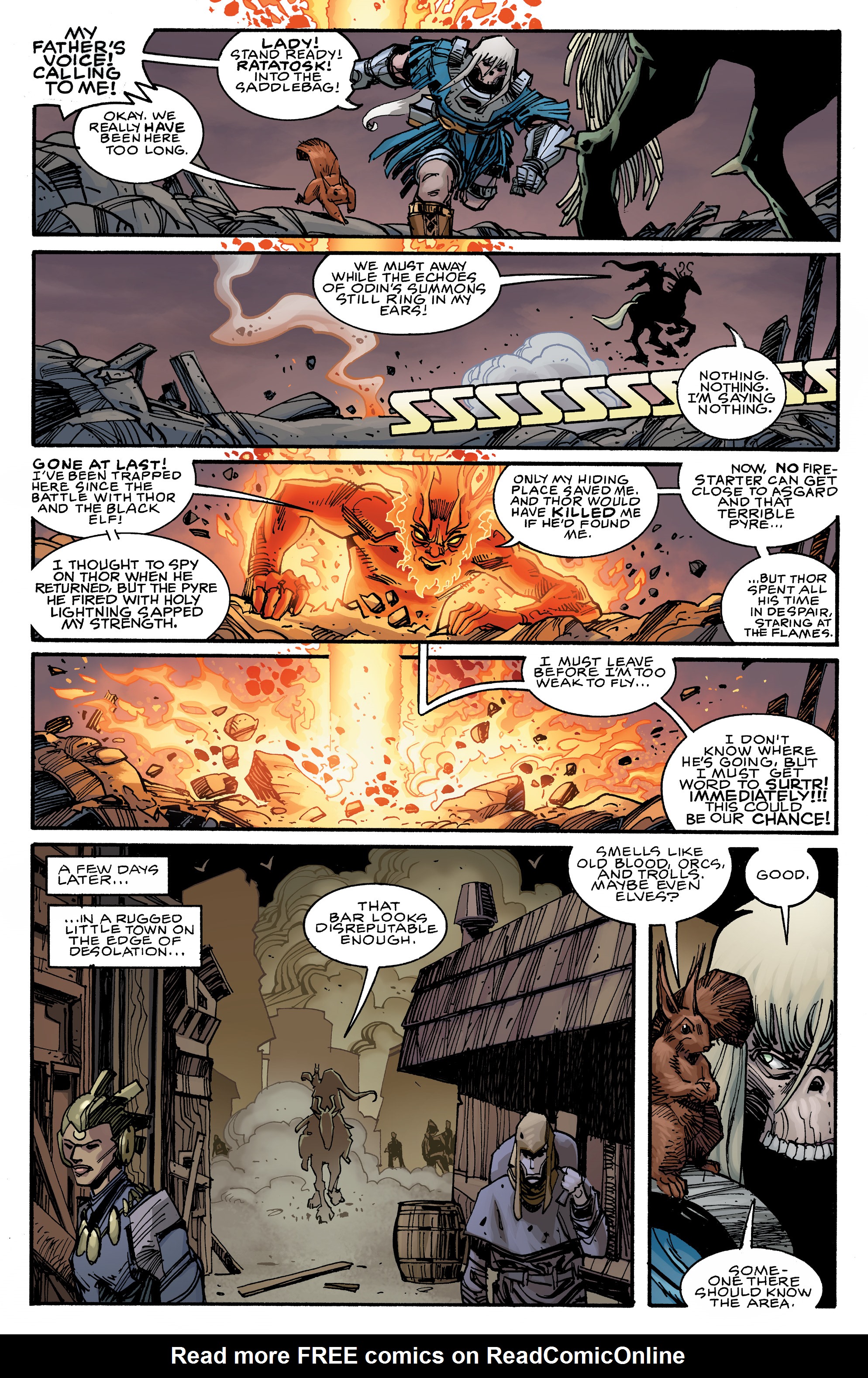 Read online Ragnarok: The Breaking of Helheim comic -  Issue #1 - 5