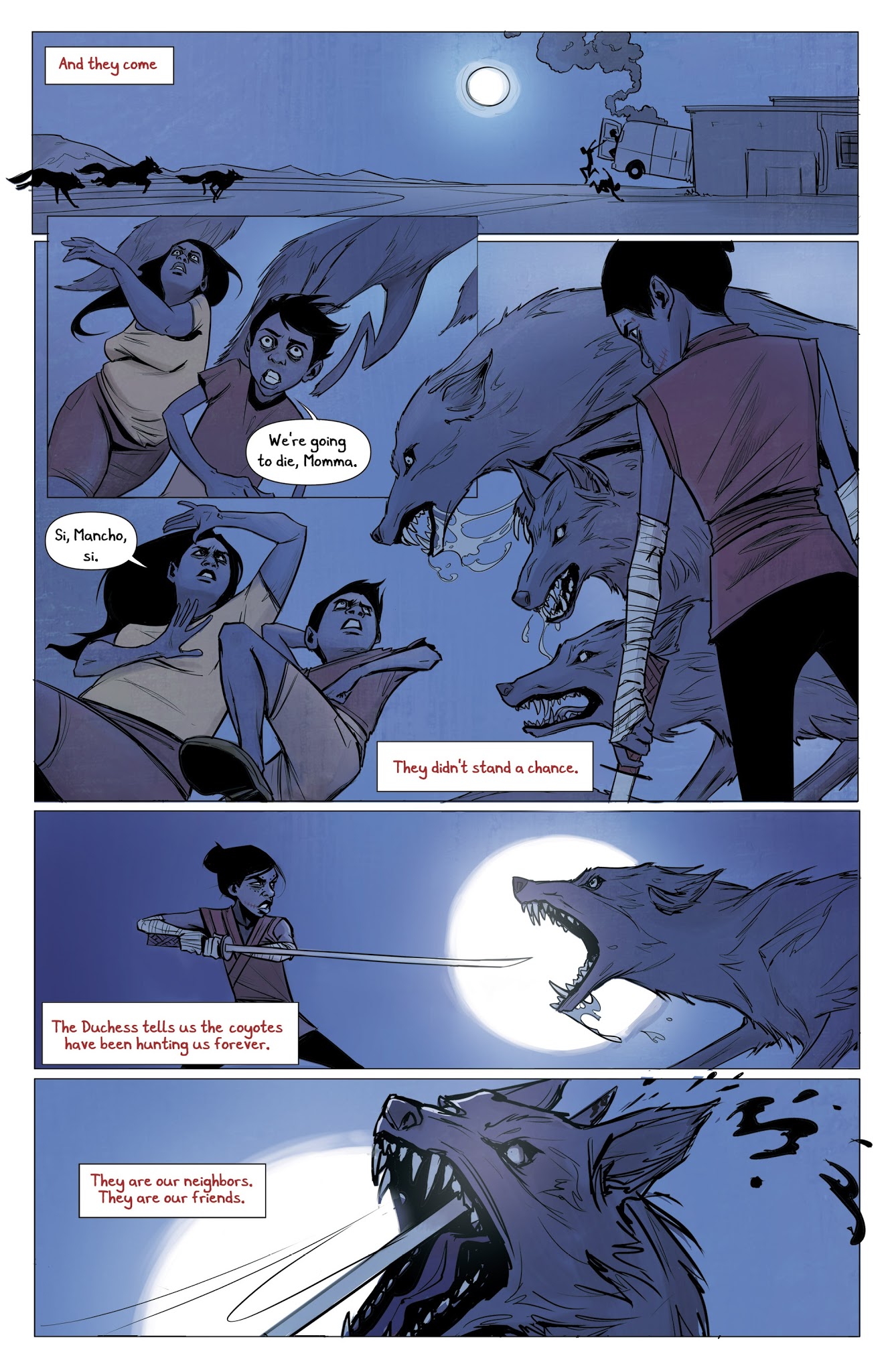 Read online Coyotes comic -  Issue #1 - 18