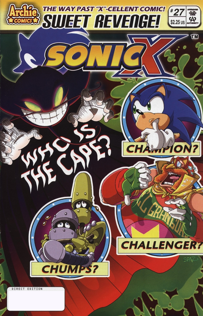 Read online Sonic X comic -  Issue #27 - 1