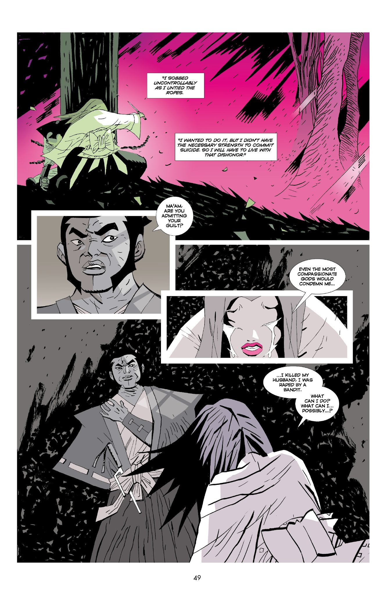 Read online Rashomon: A Commissioner Heigo Kobayashi Case comic -  Issue # TPB - 42