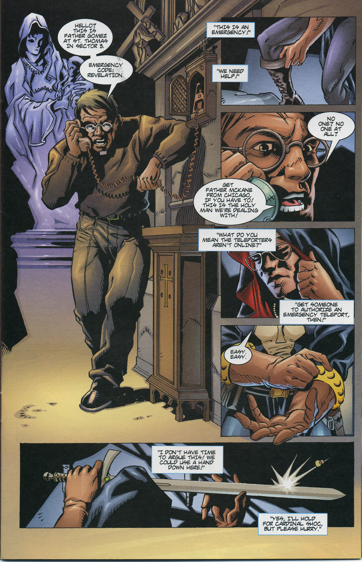 Read online Warrior Nun Areala comic -  Issue #4 - 9