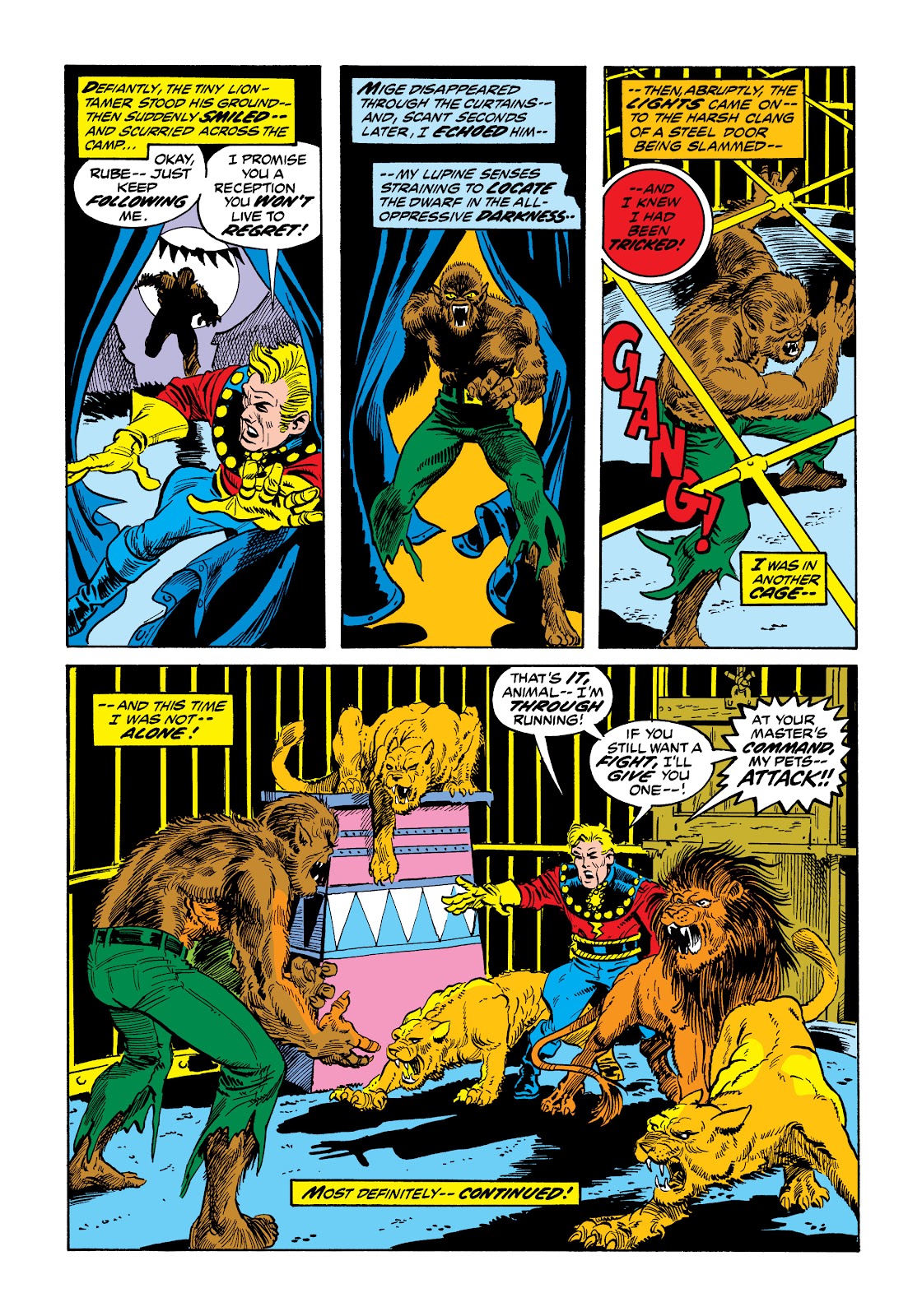 Marvel Masterworks: Werewolf By Night issue TPB (Part 3) - Page 8