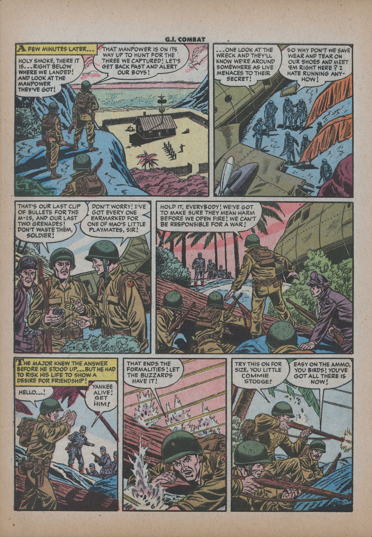 Read online G.I. Combat (1952) comic -  Issue #35 - 8
