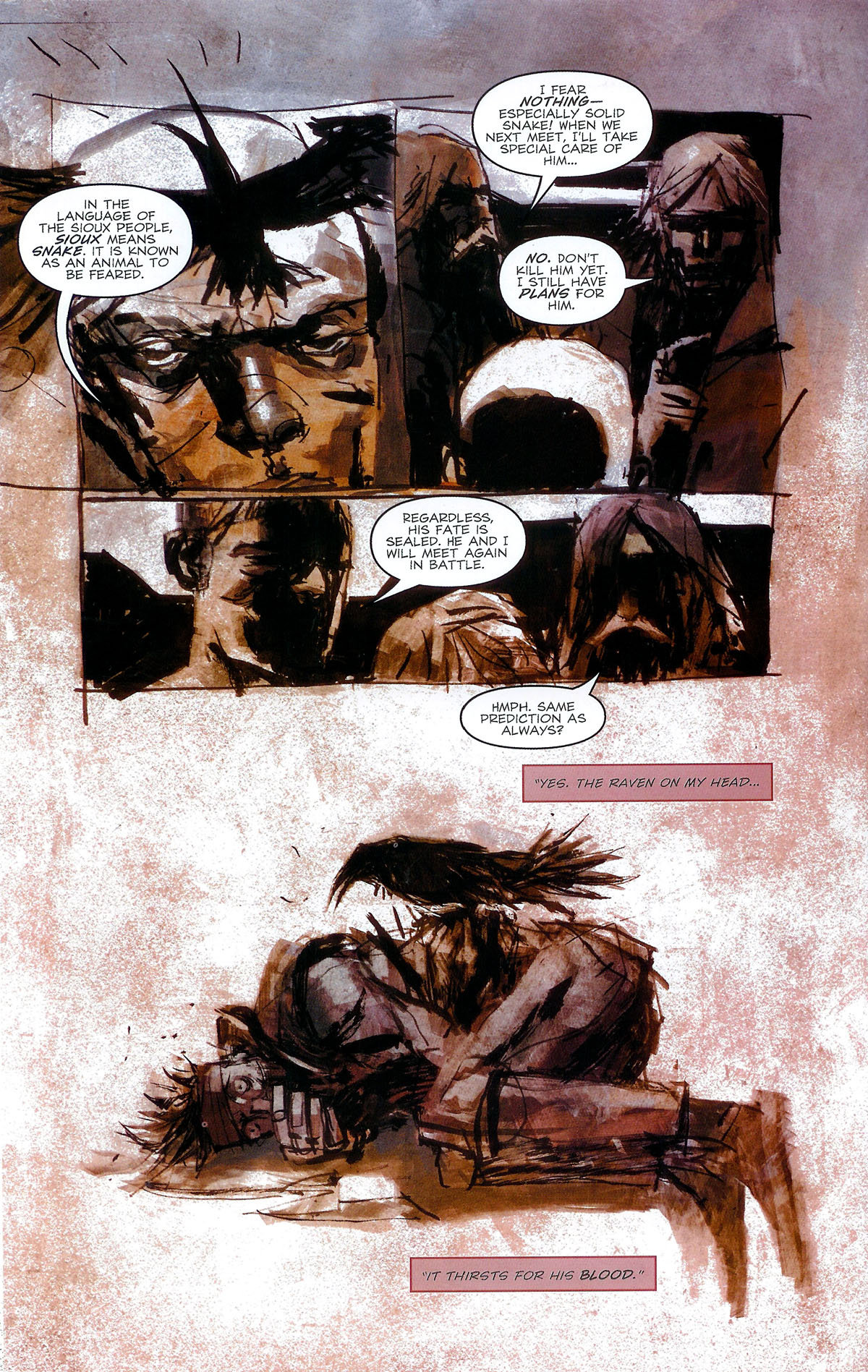 Read online Metal Gear Solid comic -  Issue #5 - 12