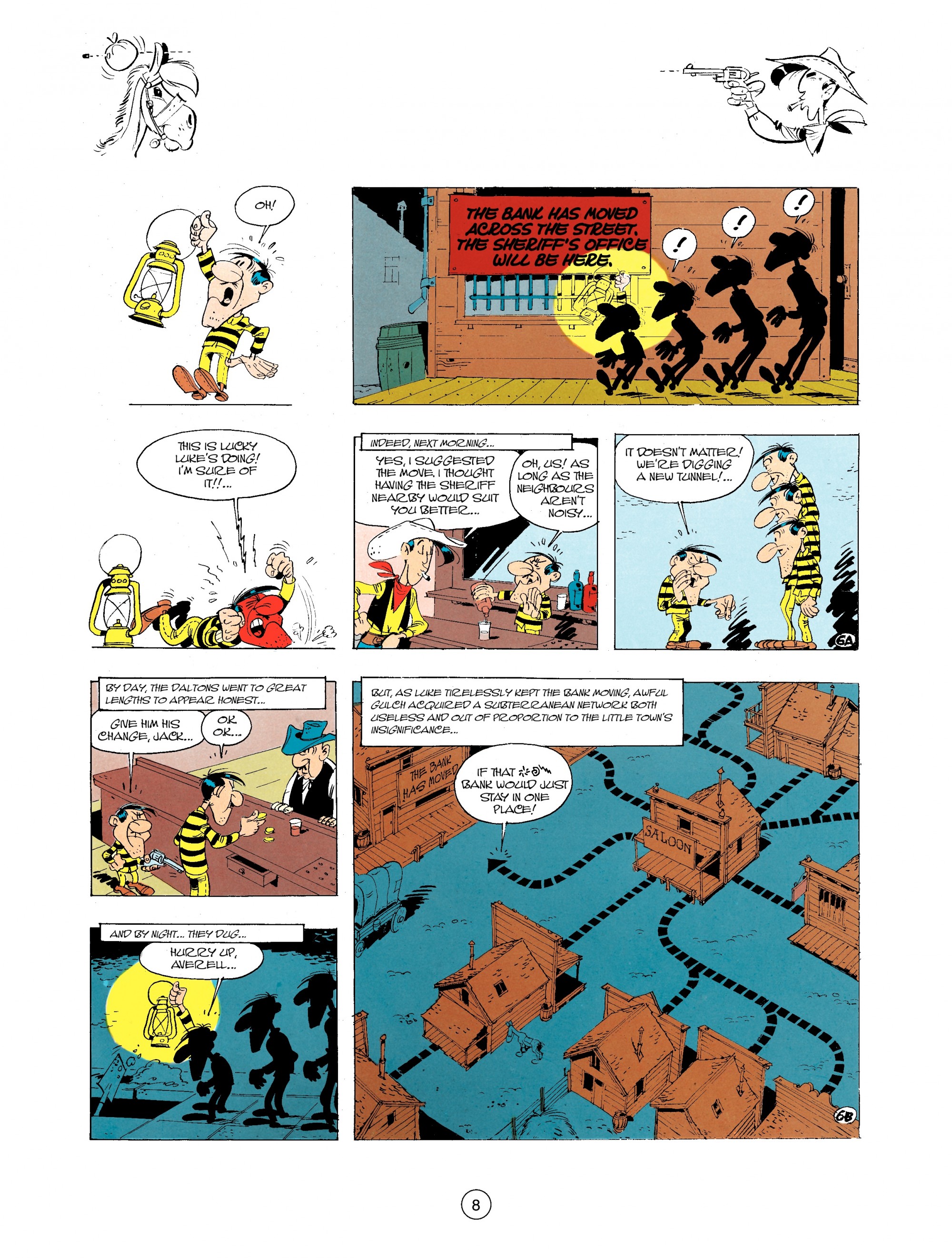 Read online A Lucky Luke Adventure comic -  Issue #34 - 8