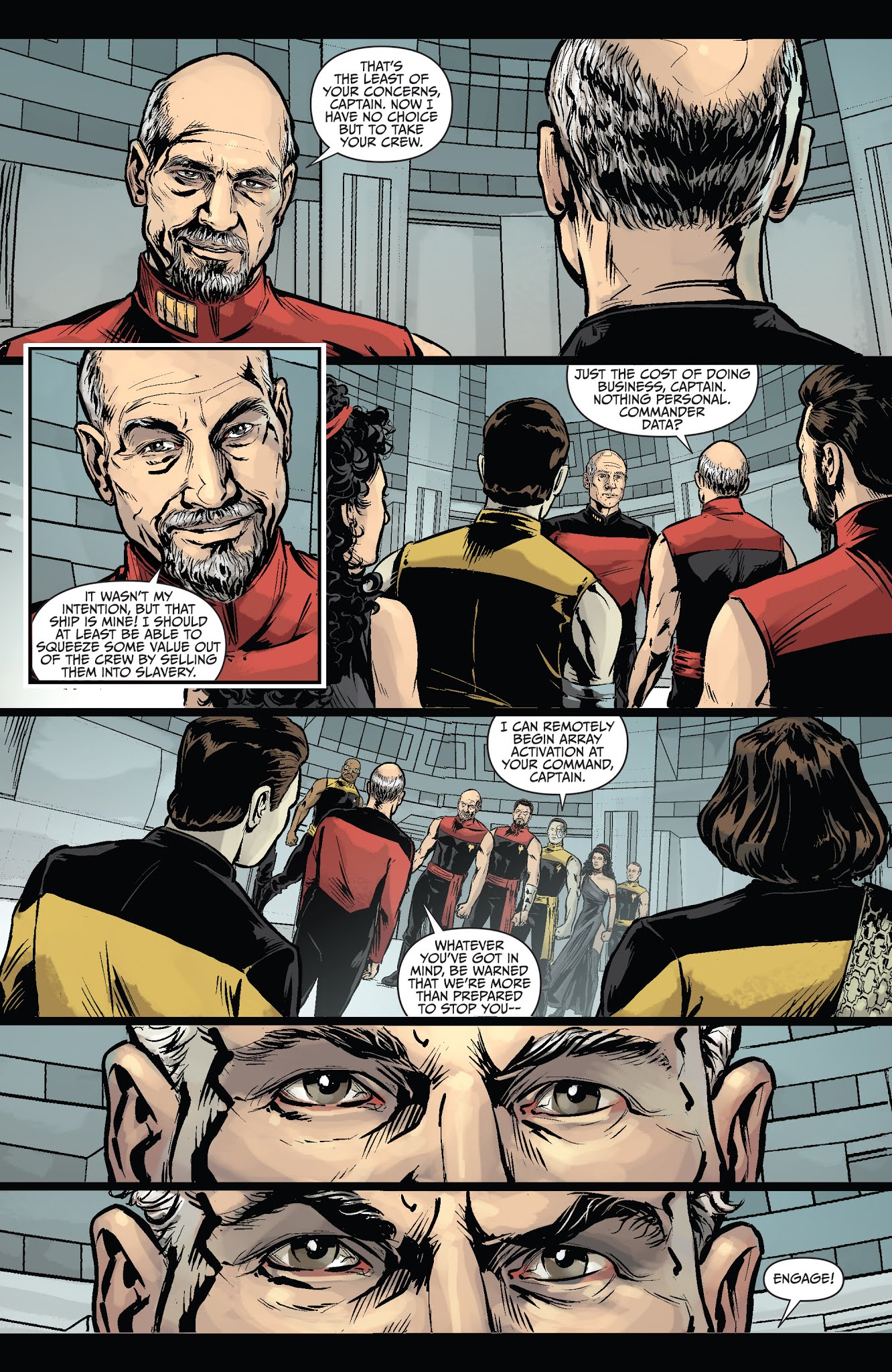 Read online Star Trek: The Next Generation: Through the Mirror comic -  Issue #5 - 5