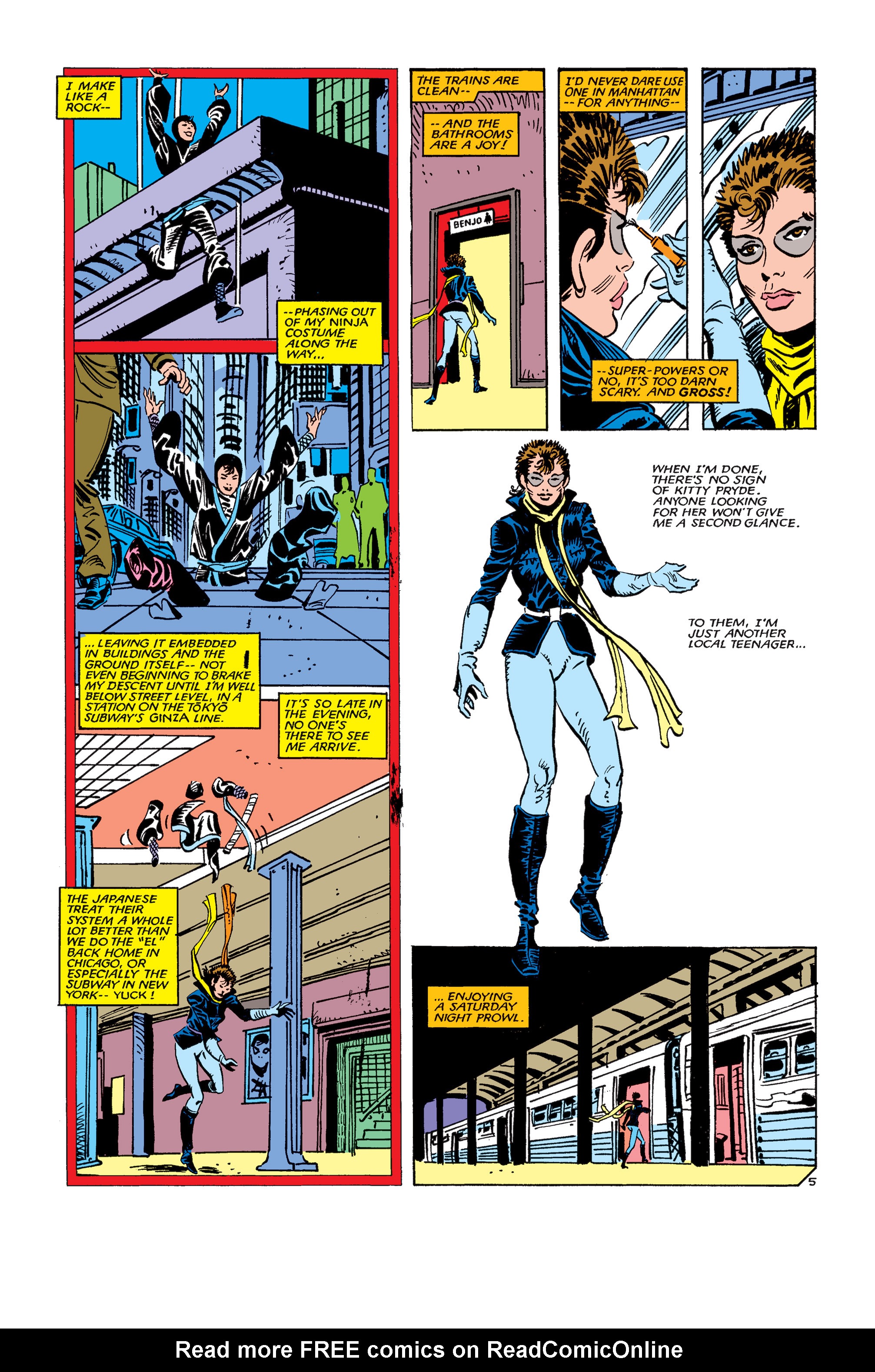 Read online Kitty Pryde and Wolverine comic -  Issue #5 - 6