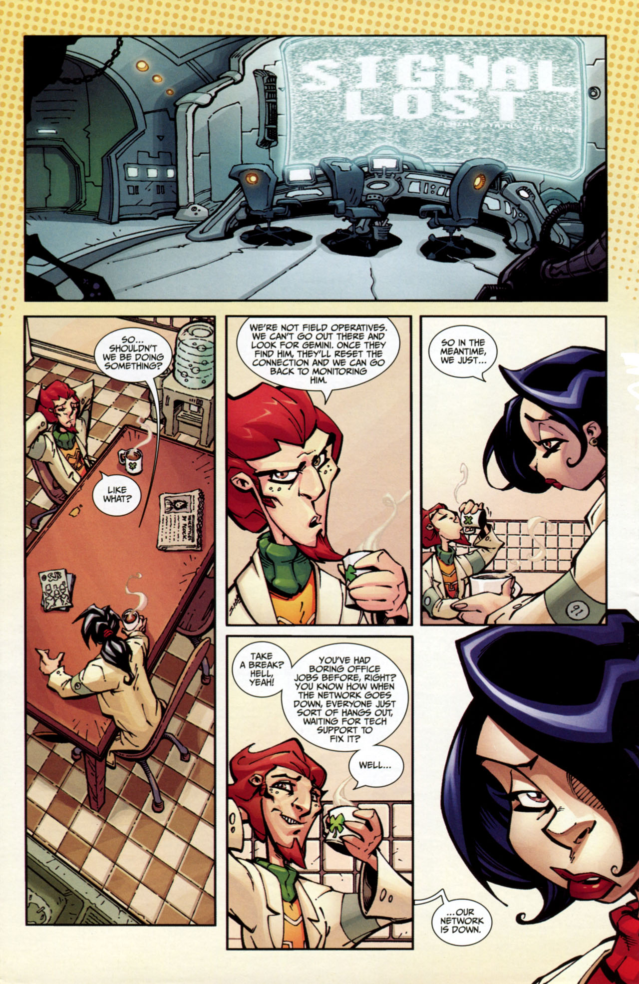 Read online Gemini comic -  Issue #4 - 4