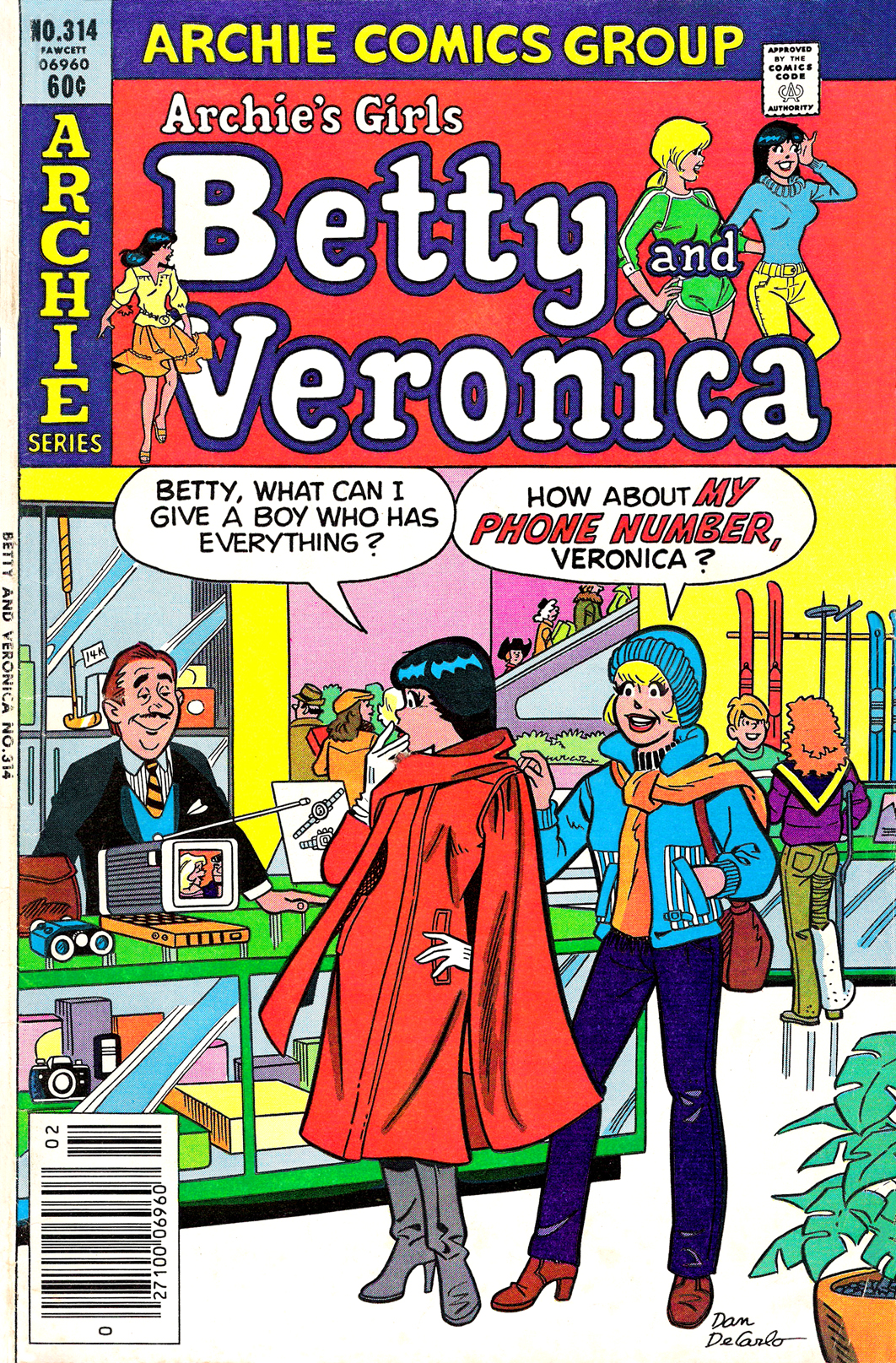 Read online Archie's Girls Betty and Veronica comic -  Issue #314 - 1