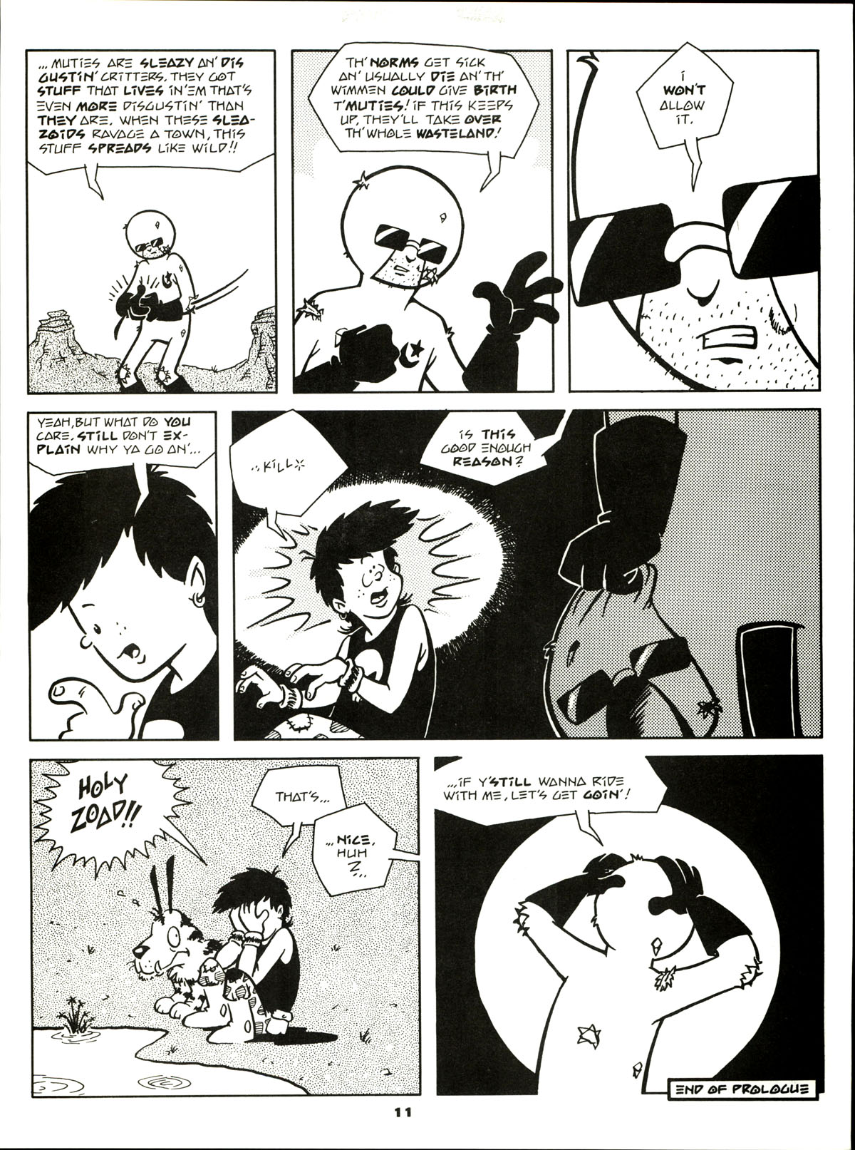 Read online Threat comic -  Issue #7 - 13