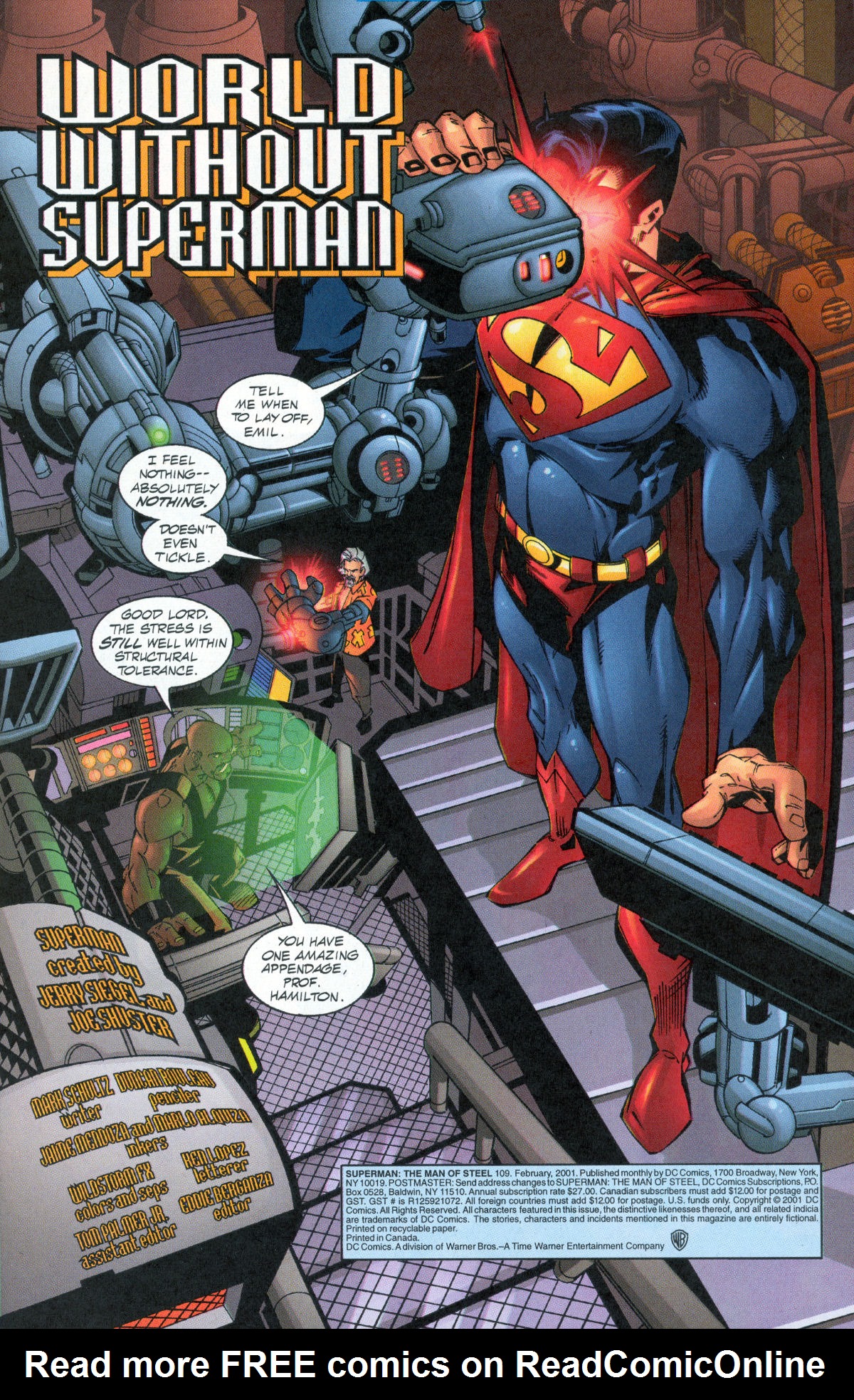Read online Superman: President Lex comic -  Issue # TPB - 192