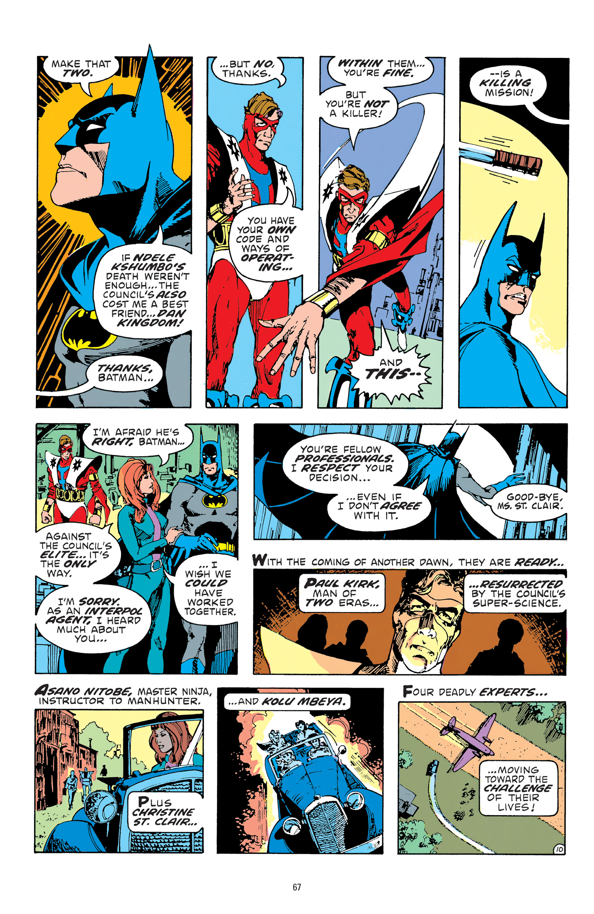 Read online Manhunter by Archie Goodwin and Walter Simonson Deluxe Edition comic -  Issue # TPB - 67