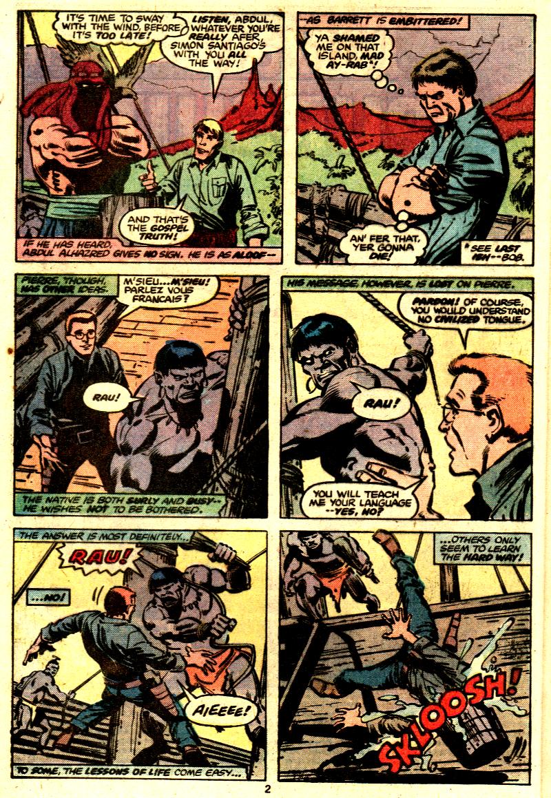 Read online Tarzan (1977) comic -  Issue #19 - 3