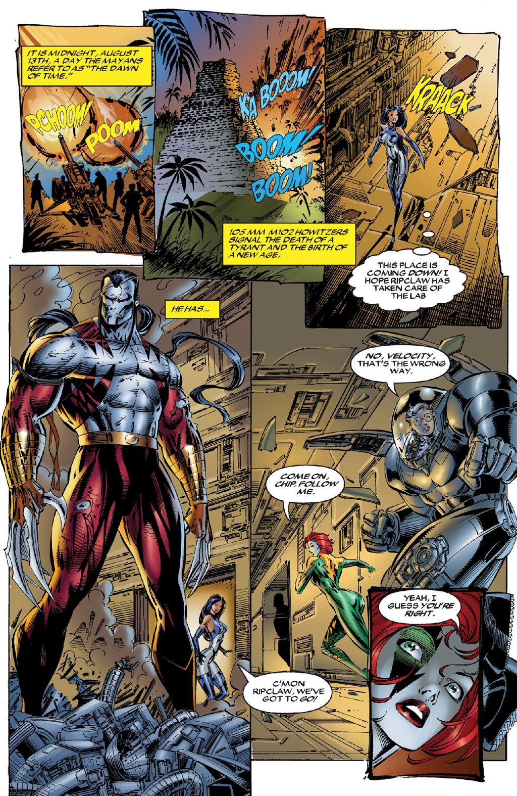 Read online Cyberforce (1992) comic -  Issue # _The Complete Cyberforce (Part 4) - 68