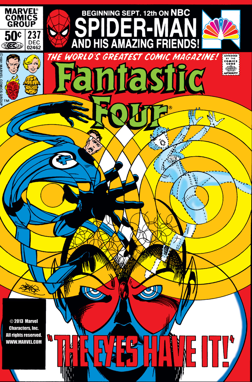 Read online Fantastic Four (1961) comic -  Issue #237 - 1