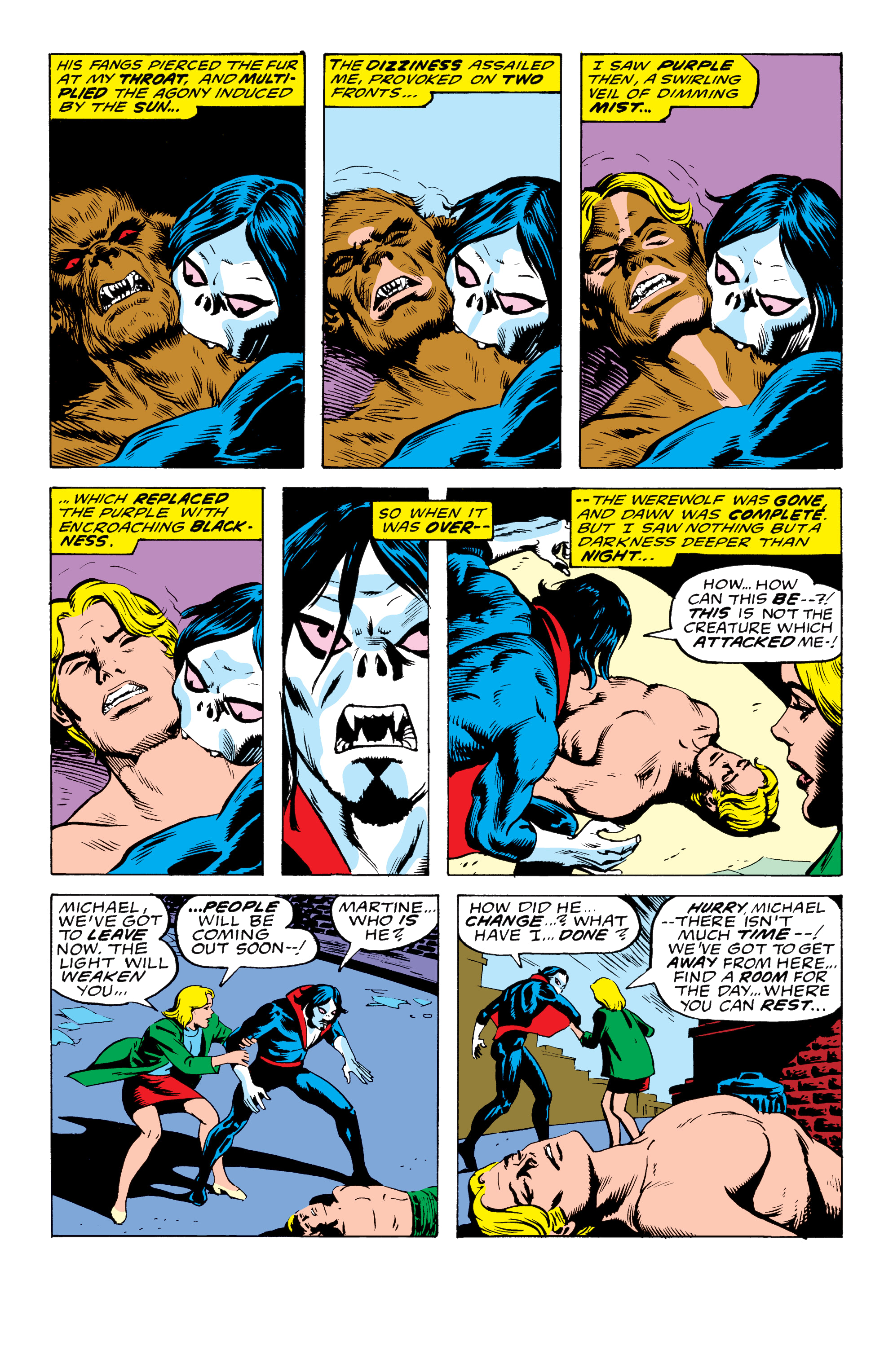 Read online Morbius Epic Collection comic -  Issue # The Living Vampire (Part 4) - 80