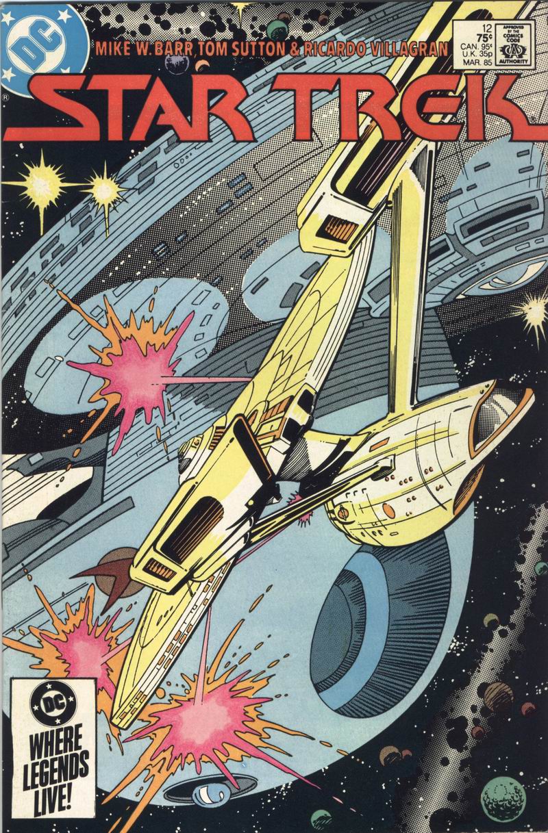 Read online Star Trek (1984) comic -  Issue #12 - 1