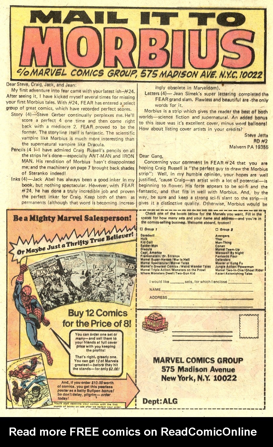 Read online Fear comic -  Issue #26 - 13