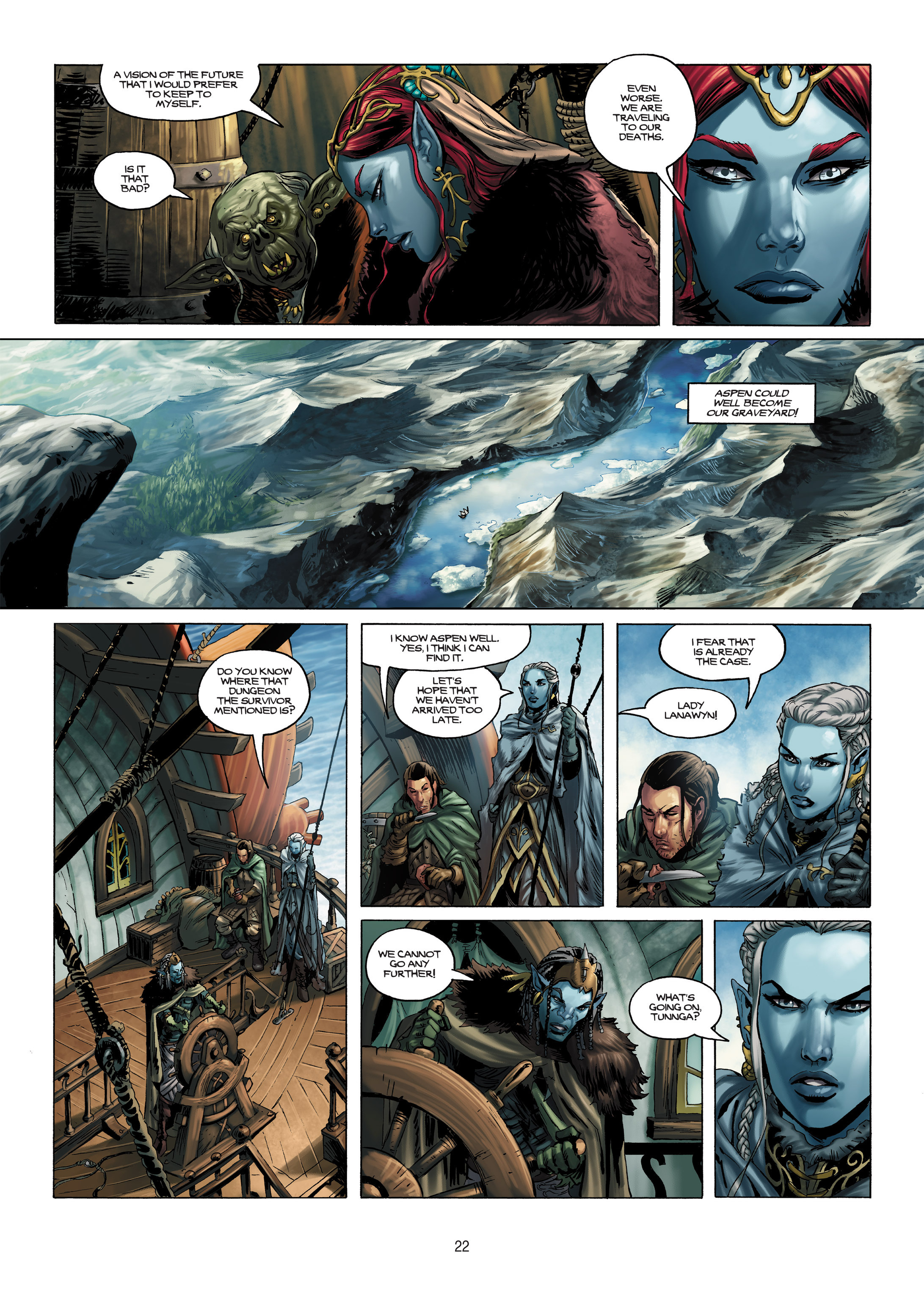 Read online Elves comic -  Issue #6 - 22
