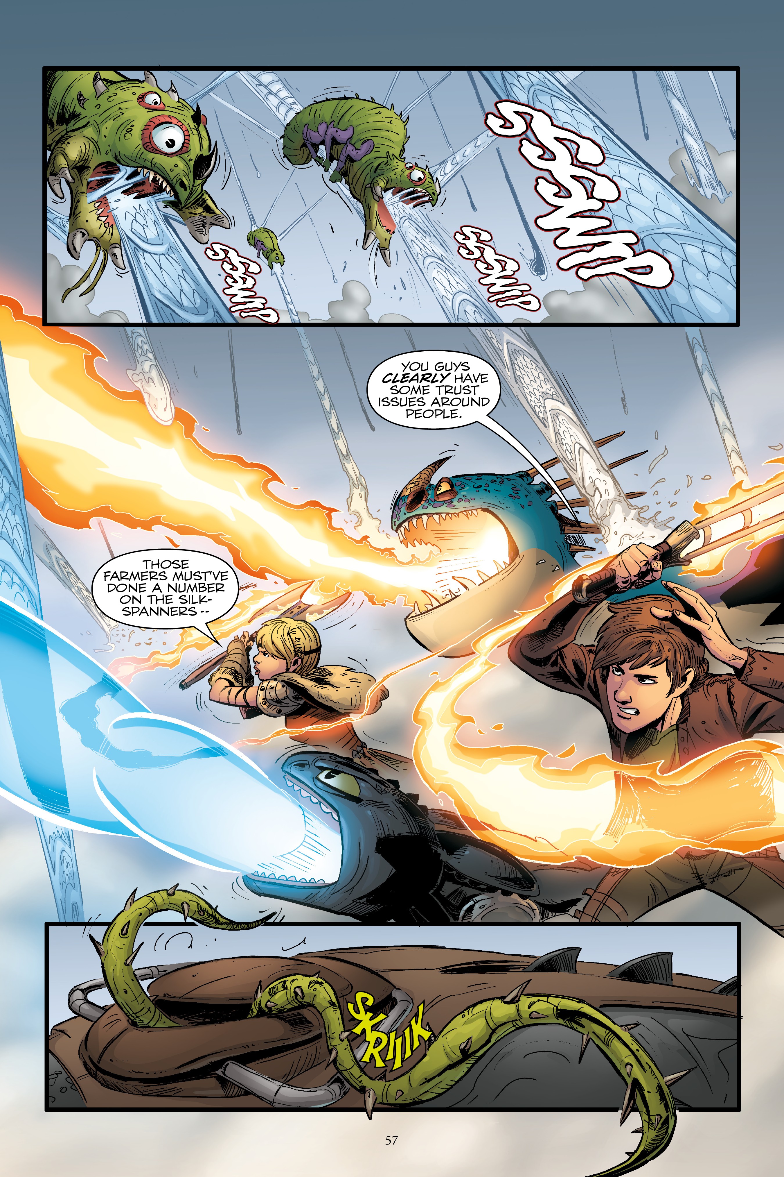Read online How to Train Your Dragon: Dragonvine comic -  Issue # TPB - 57