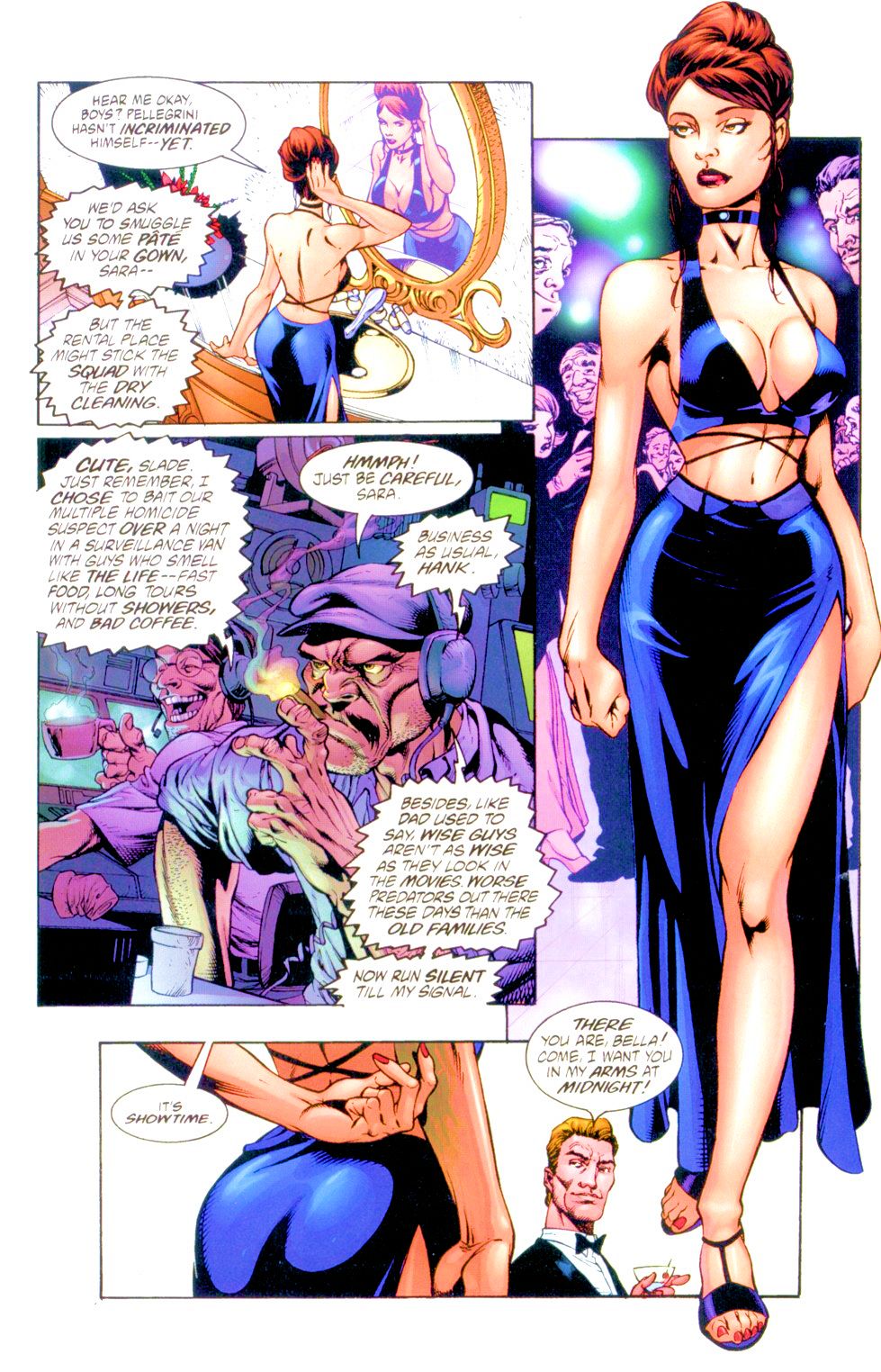 Read online Witchblade/Aliens/The Darkness/Predator: Mindhunter comic -  Issue #1 - 4