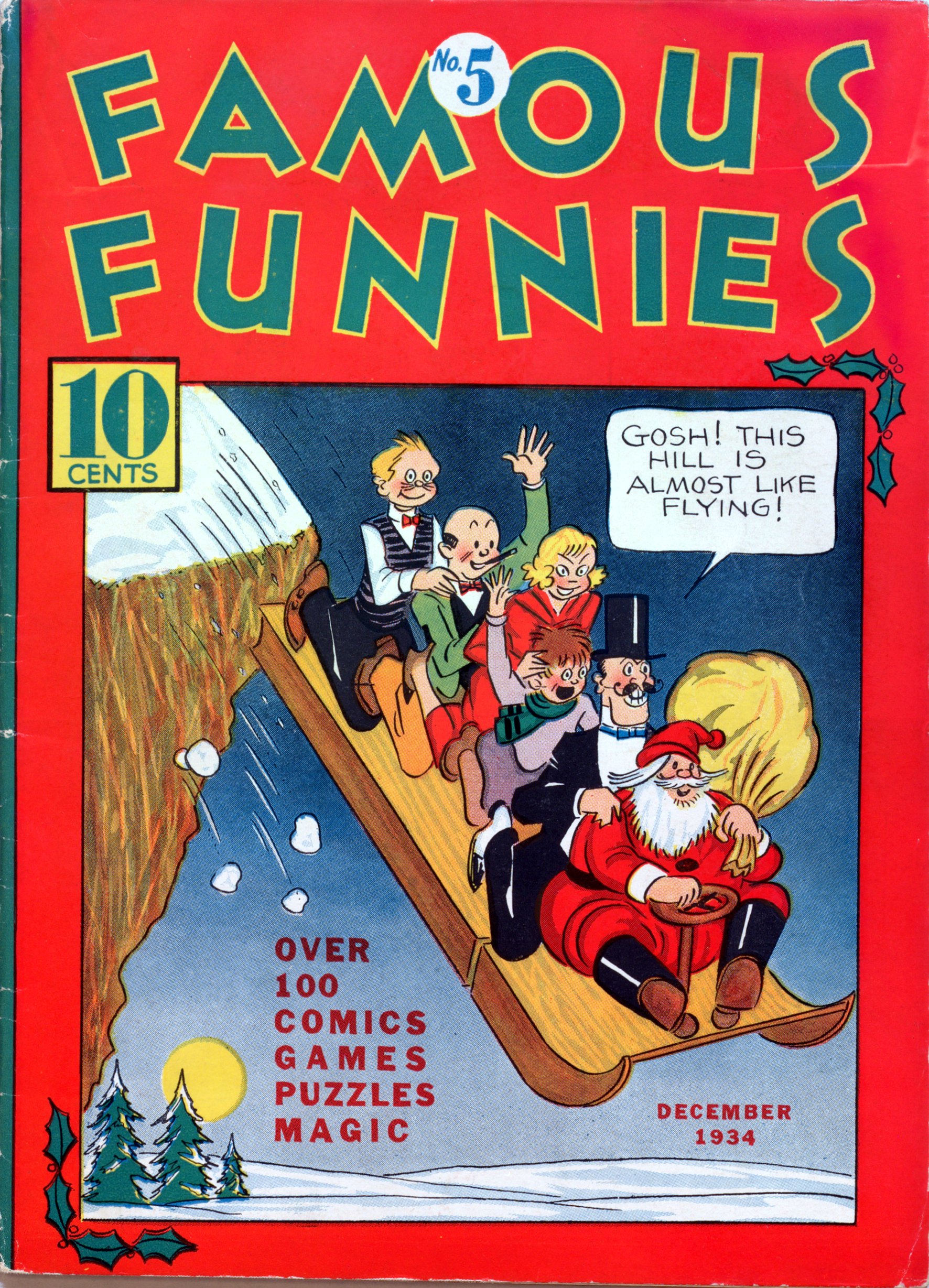 Read online Famous Funnies comic -  Issue #5 - 1