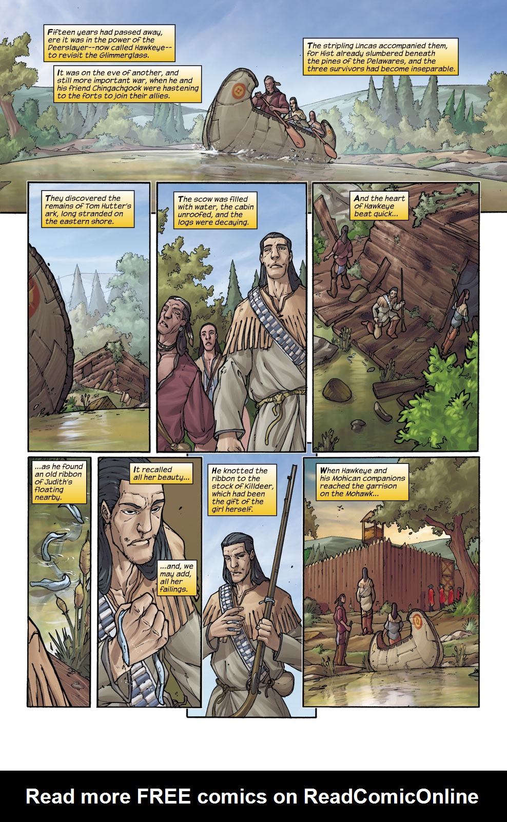 Read online The Last of the Mohicans comic -  Issue #6 - 28