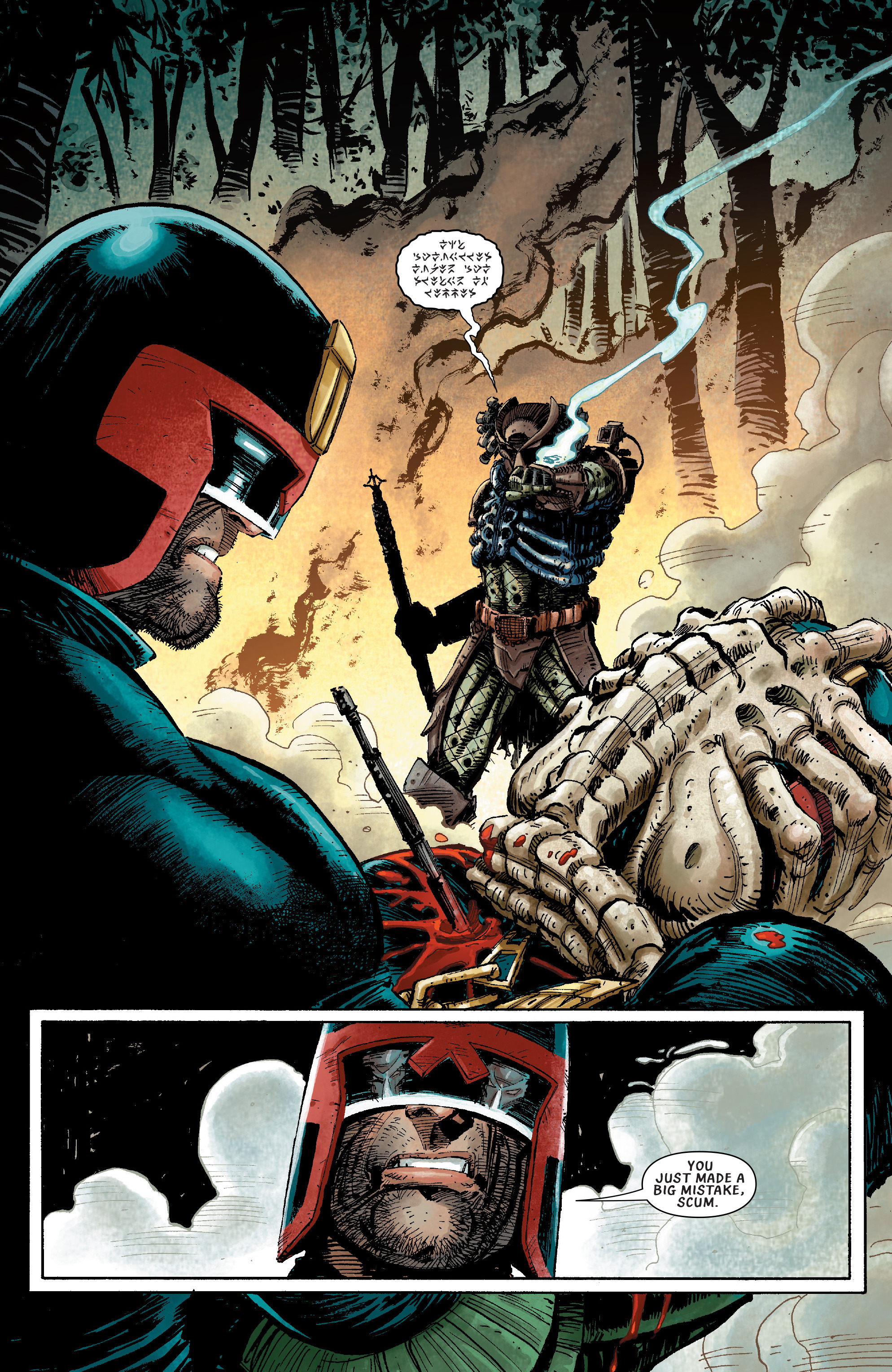 Read online Predator Vs. Judge Dredd Vs. Aliens comic -  Issue #3 - 13
