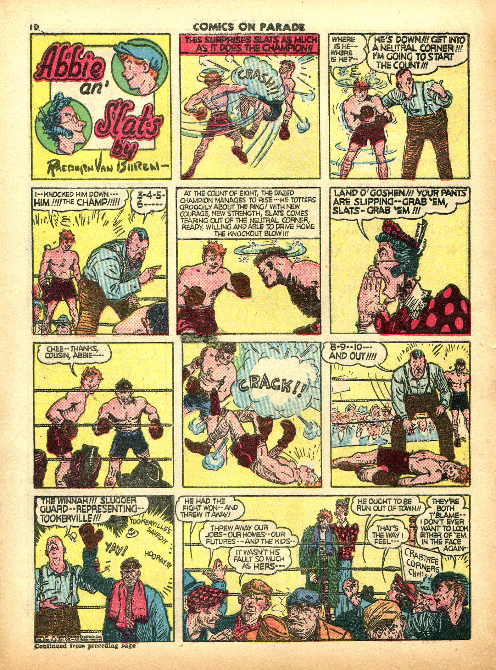 Read online Comics on Parade comic -  Issue #23 - 12