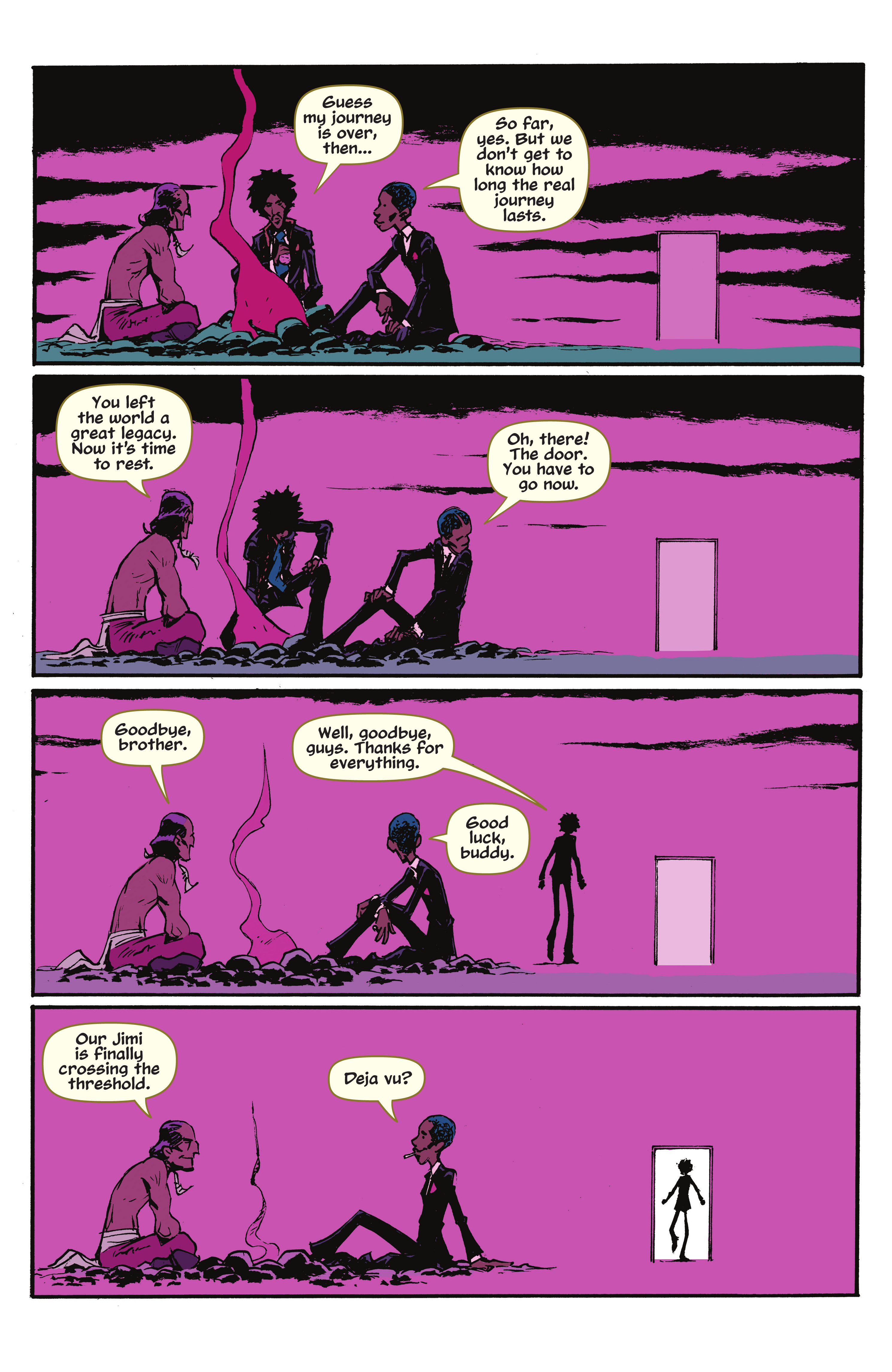 Read online Hendrix: Electric Requiem comic -  Issue # TPB - 131
