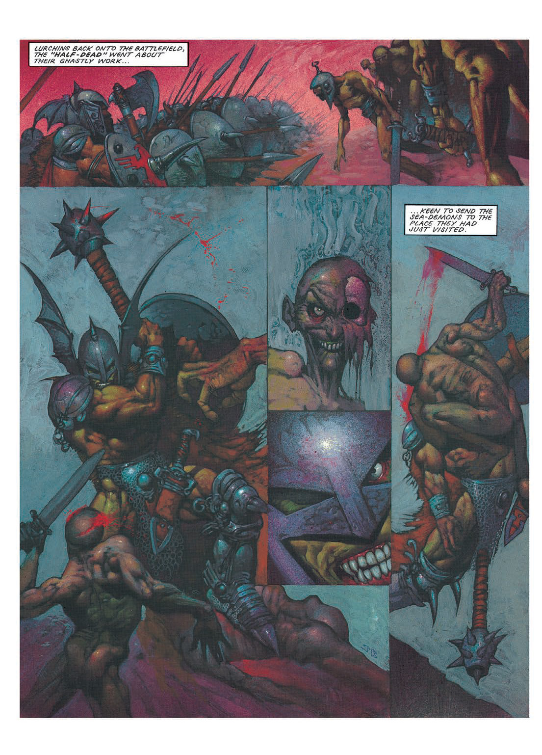 Read online Sláine comic -  Issue # TPB 4 - 135