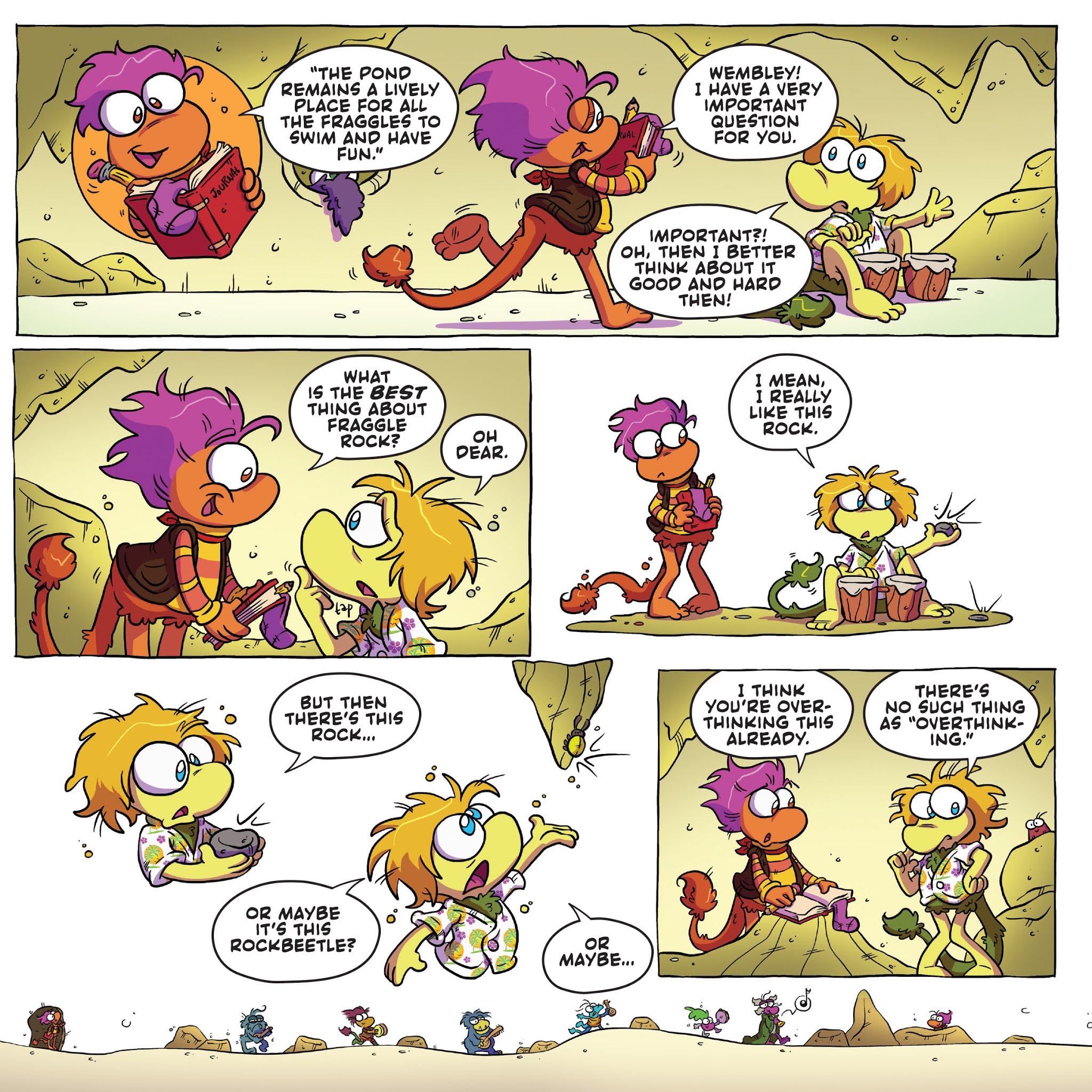 Read online Jim Henson's Fraggle Rock comic -  Issue #4 - 13