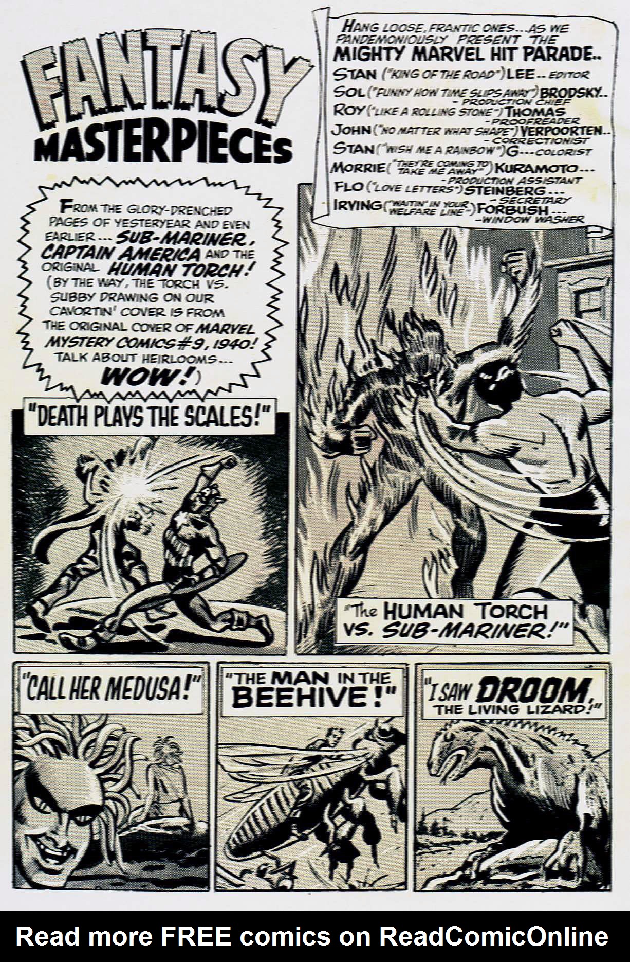 Read online Fantasy Masterpieces comic -  Issue #8 - 2