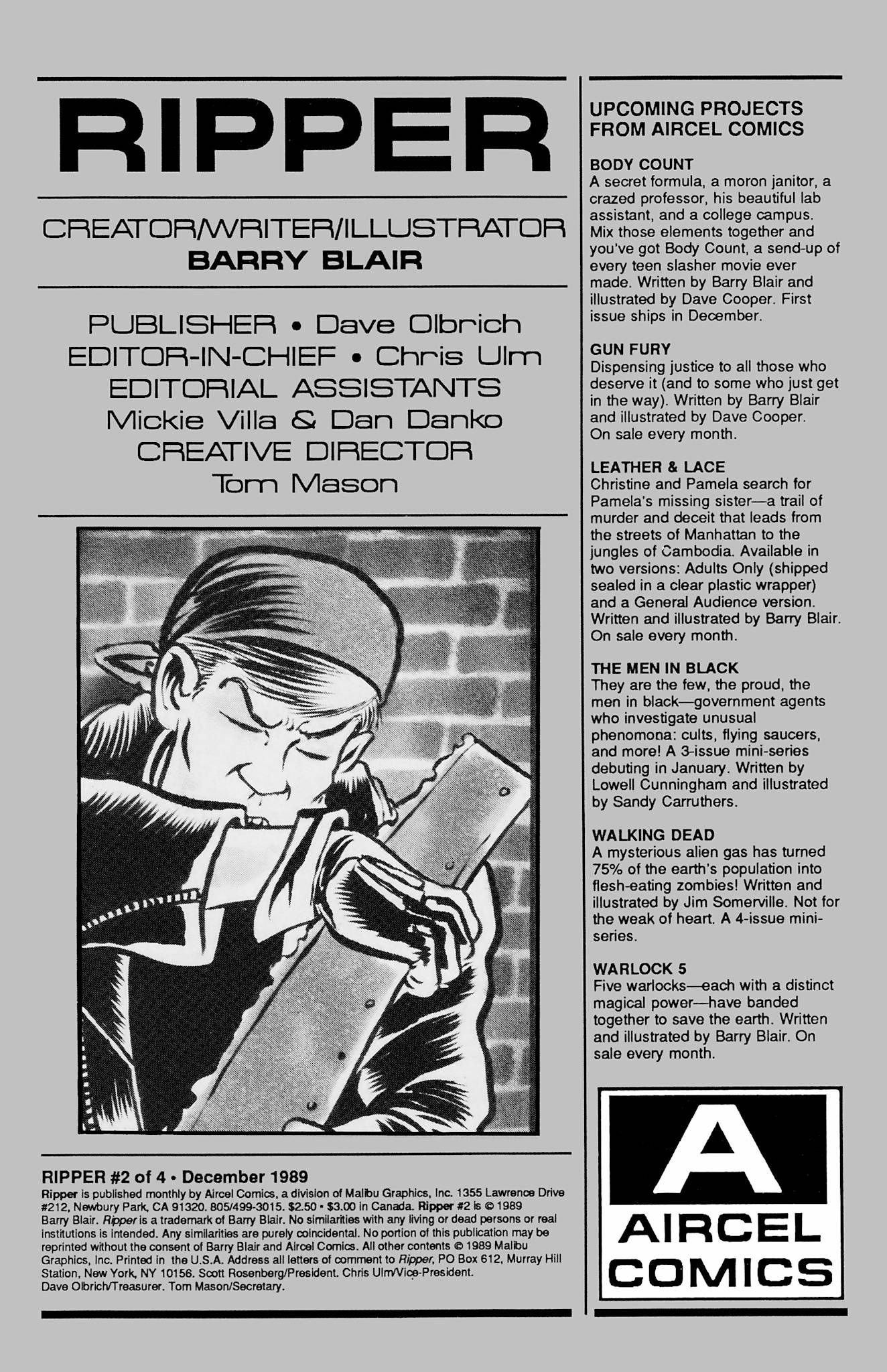 Read online Ripper comic -  Issue #2 - 2